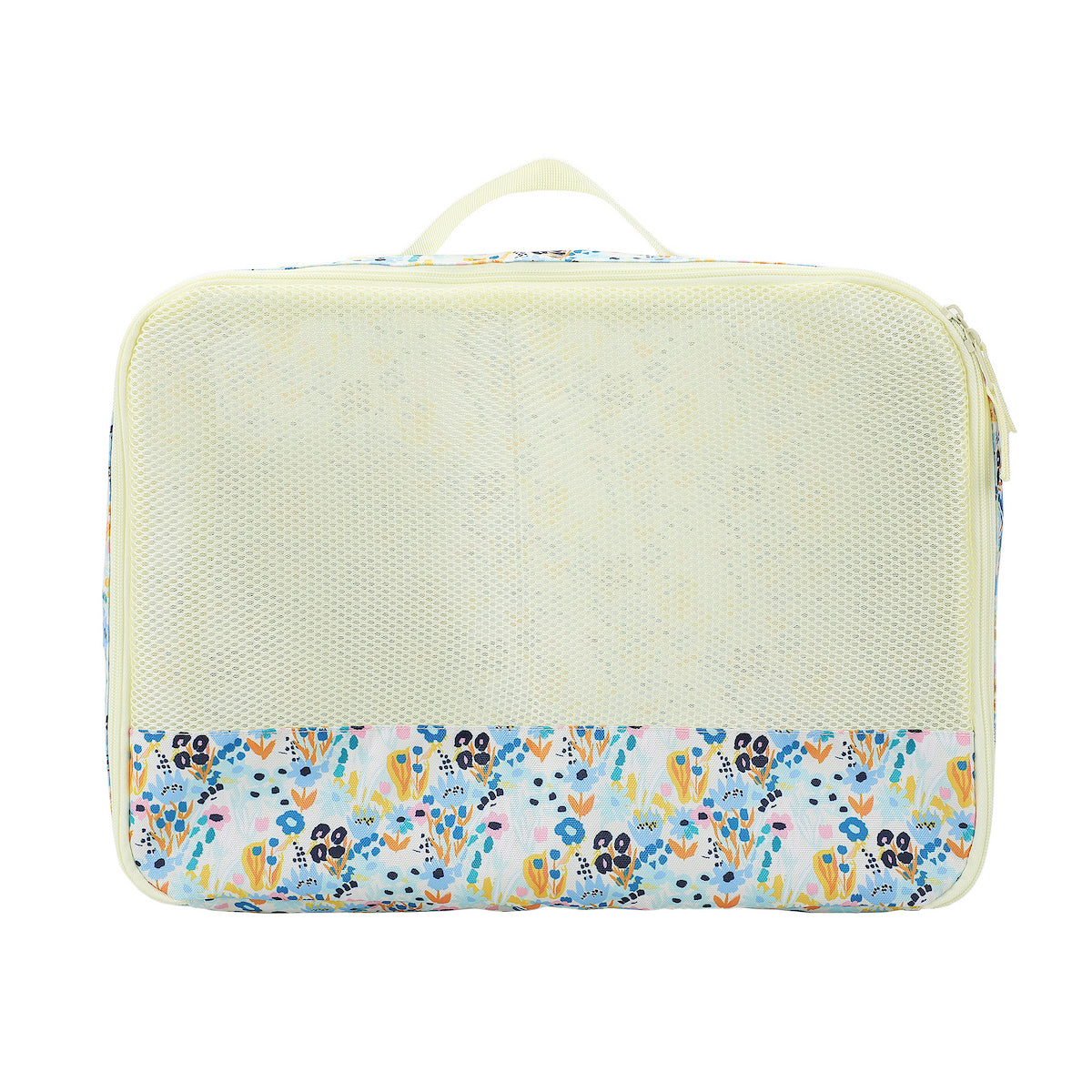Floral Print 4-Piece Packing Cube & Luggage Tag Set