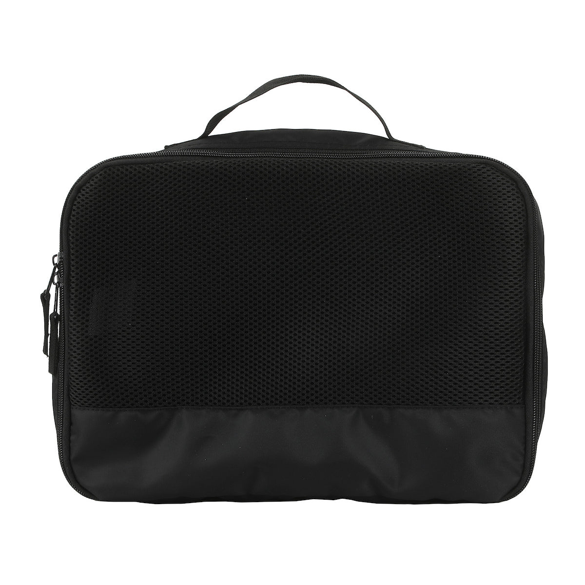 Black 4-Piece Packing Cube & Luggage Tag Set