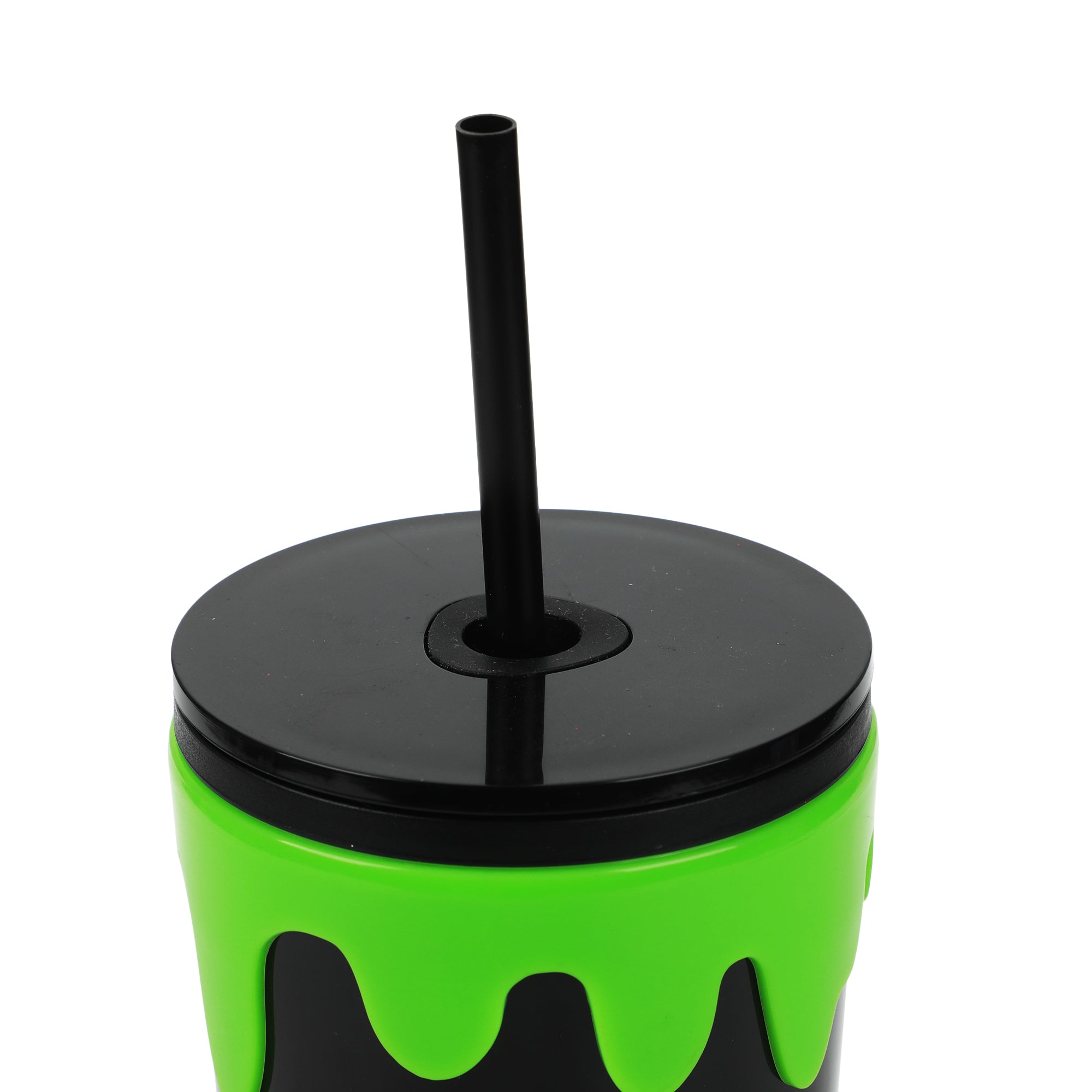 Godzilla Kanji 24 Oz Black Plastic Cup
