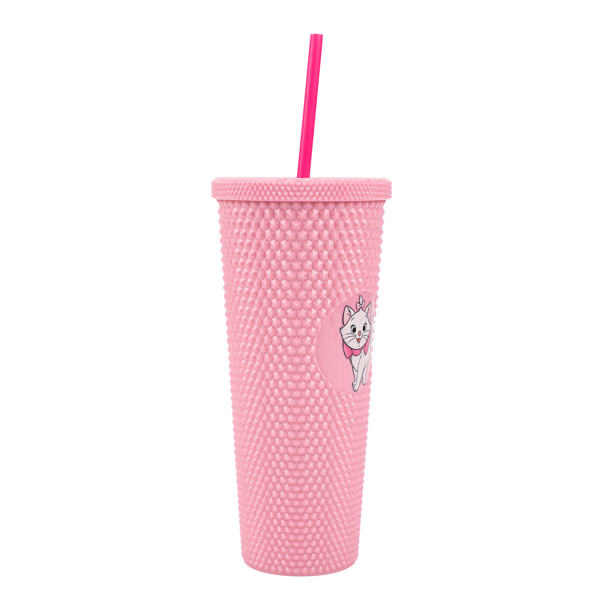 Disney Aristocats Marie Pink 24 Oz Spiked Acrylic Tumbler