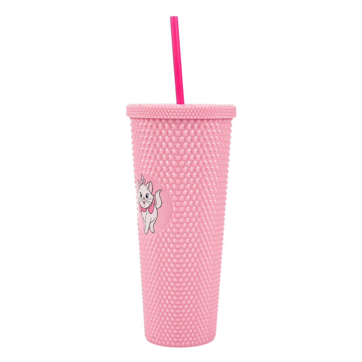 Disney Aristocats Marie Pink 24 Oz Spiked Acrylic Tumbler