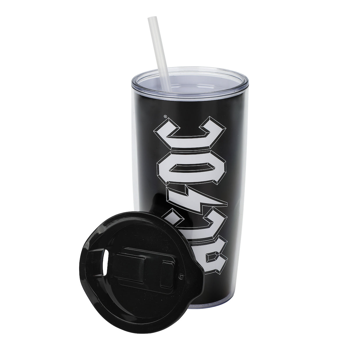 ACDC Logo Black 22 Oz Acrylic Cup