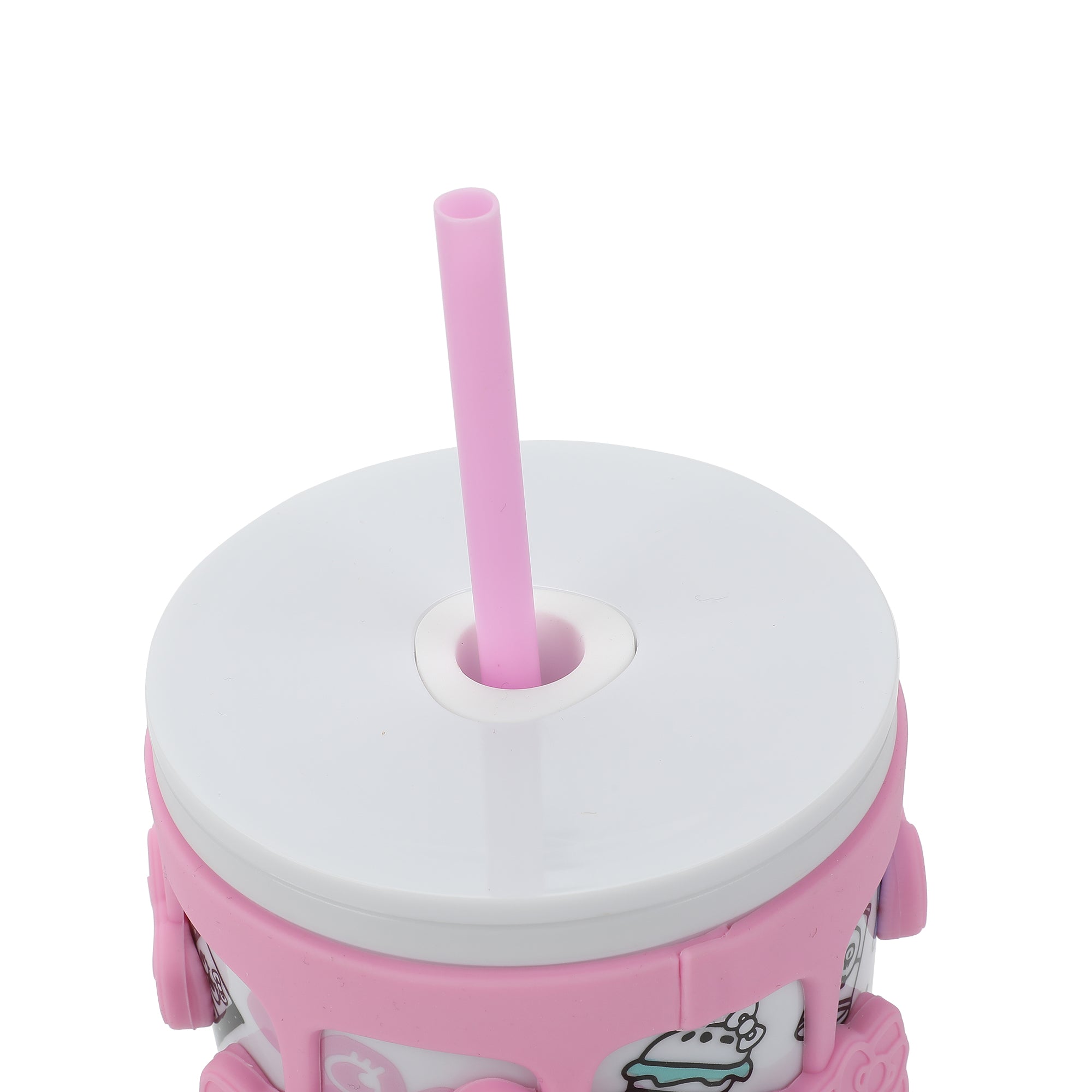 Hello Kitty Hobbies All-Over Print White 26 Oz Spill-Resistant Tumbler