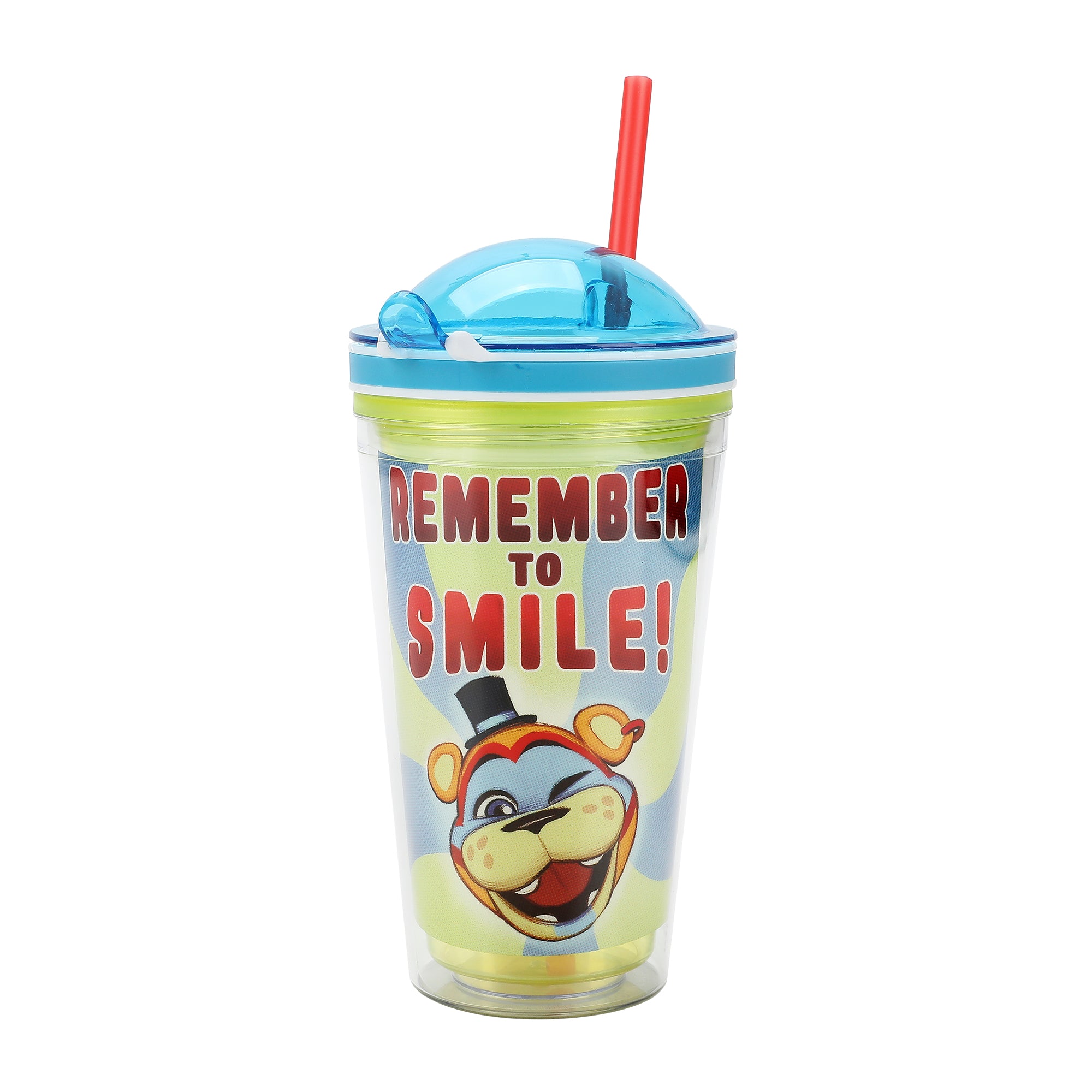 Five Nights at Freddy's "Remember To Smile" 2-in-1 Plastic Cup And Snack Cup Topper