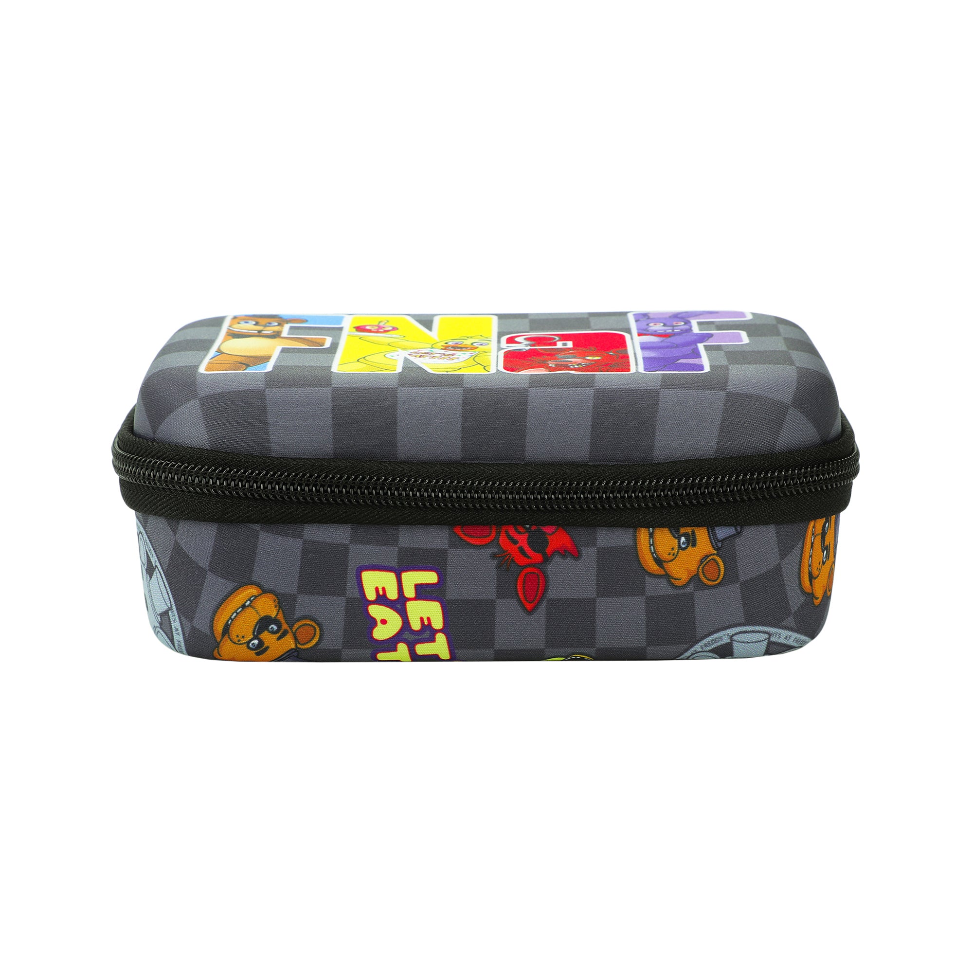 Five Nights At Freddy's FNAF Trap Graphics Gray Checkered Utility Case