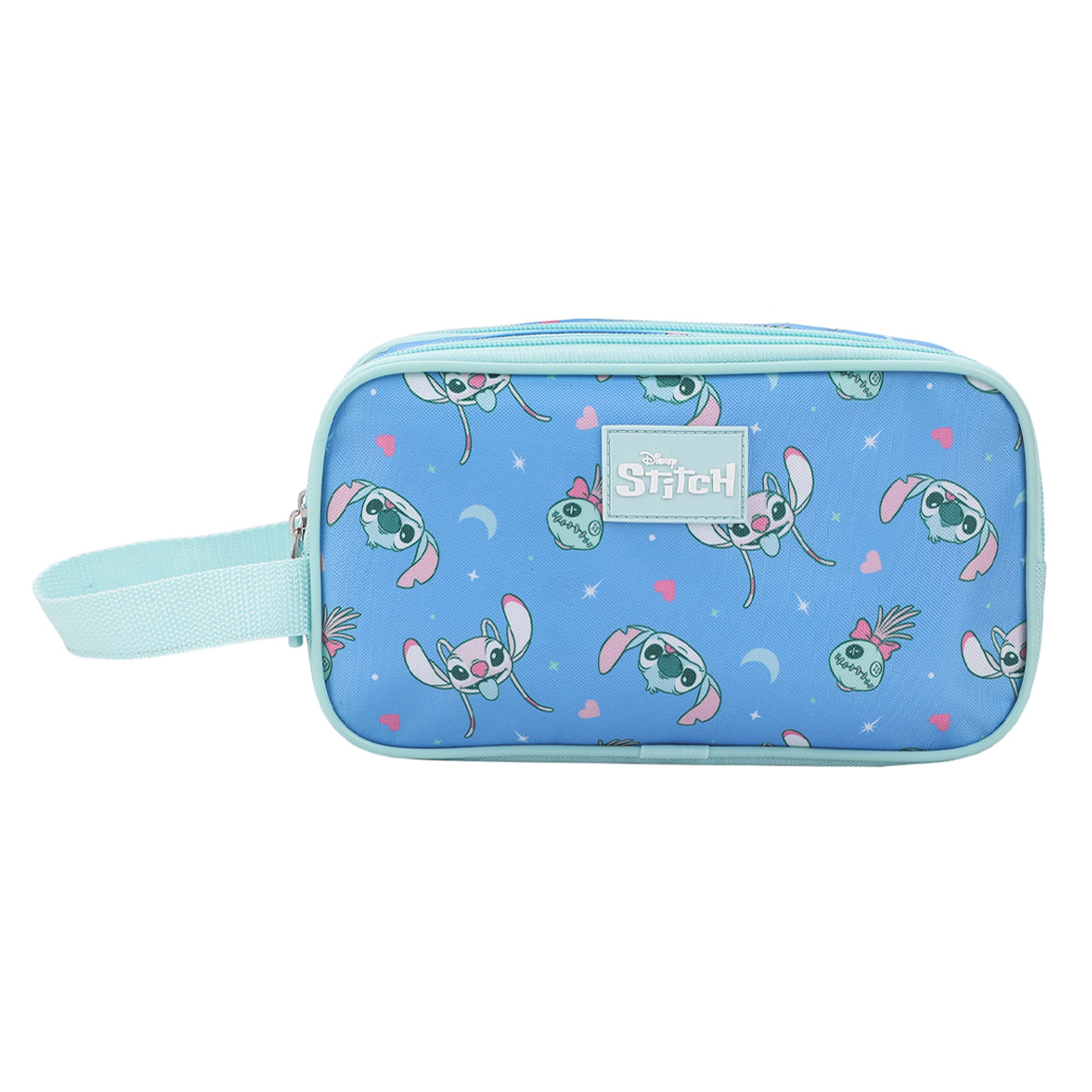 Disney's Stitch Dual-Compartment Utility Case With Webbing Pull Handle