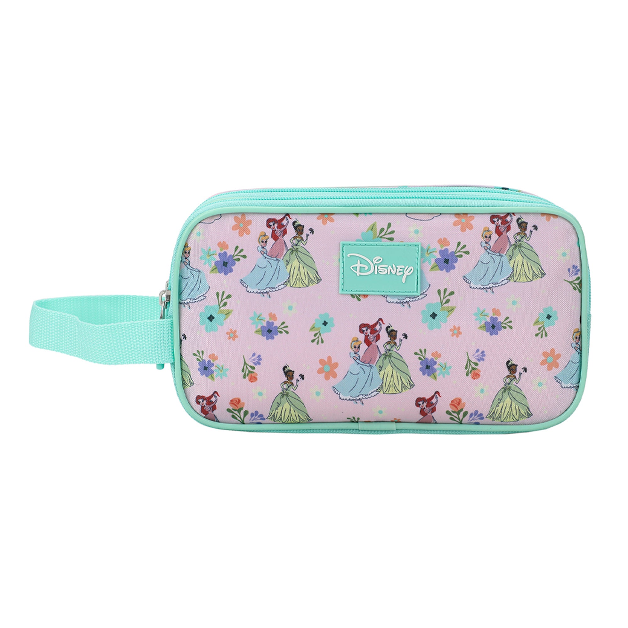 Disney Princesses Dual-Compartment Utility Case With Webbing Pull Handle
