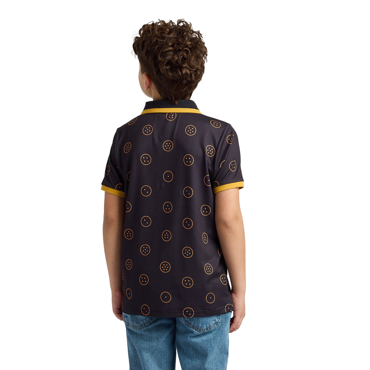 Dragon Ball Z Goku All Over Print Polo Shirt for Boys