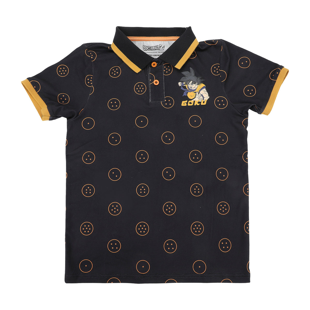 Dragon Ball Z Goku All Over Print Polo Shirt for Boys