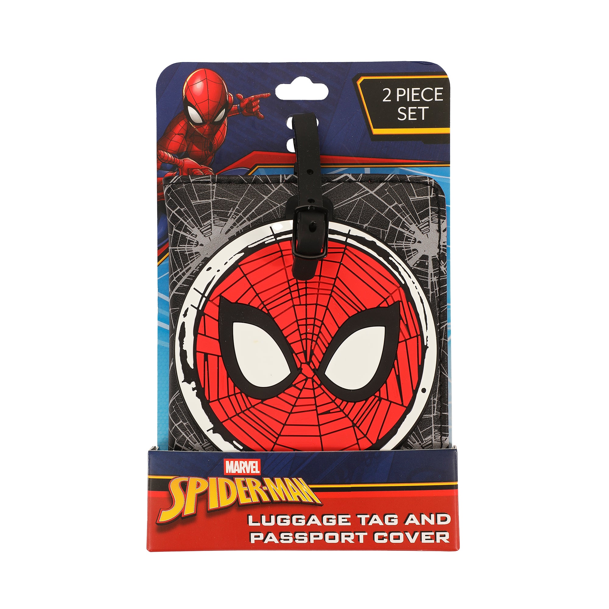 Spider-Man Hero & Mask 2-Piece Passport Set