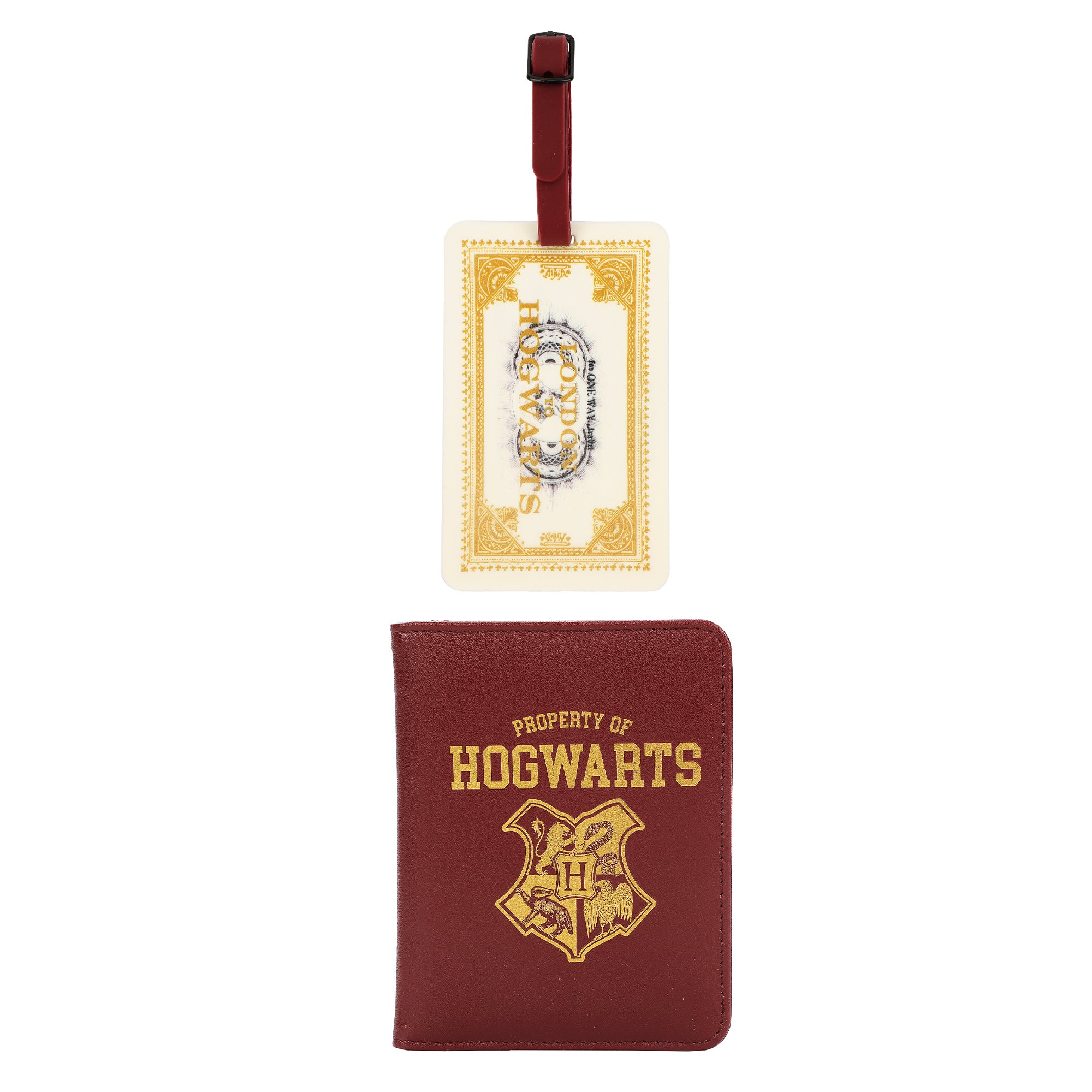 Harry Potter Molded Luggage Tag and Passport Set (2-Pc)