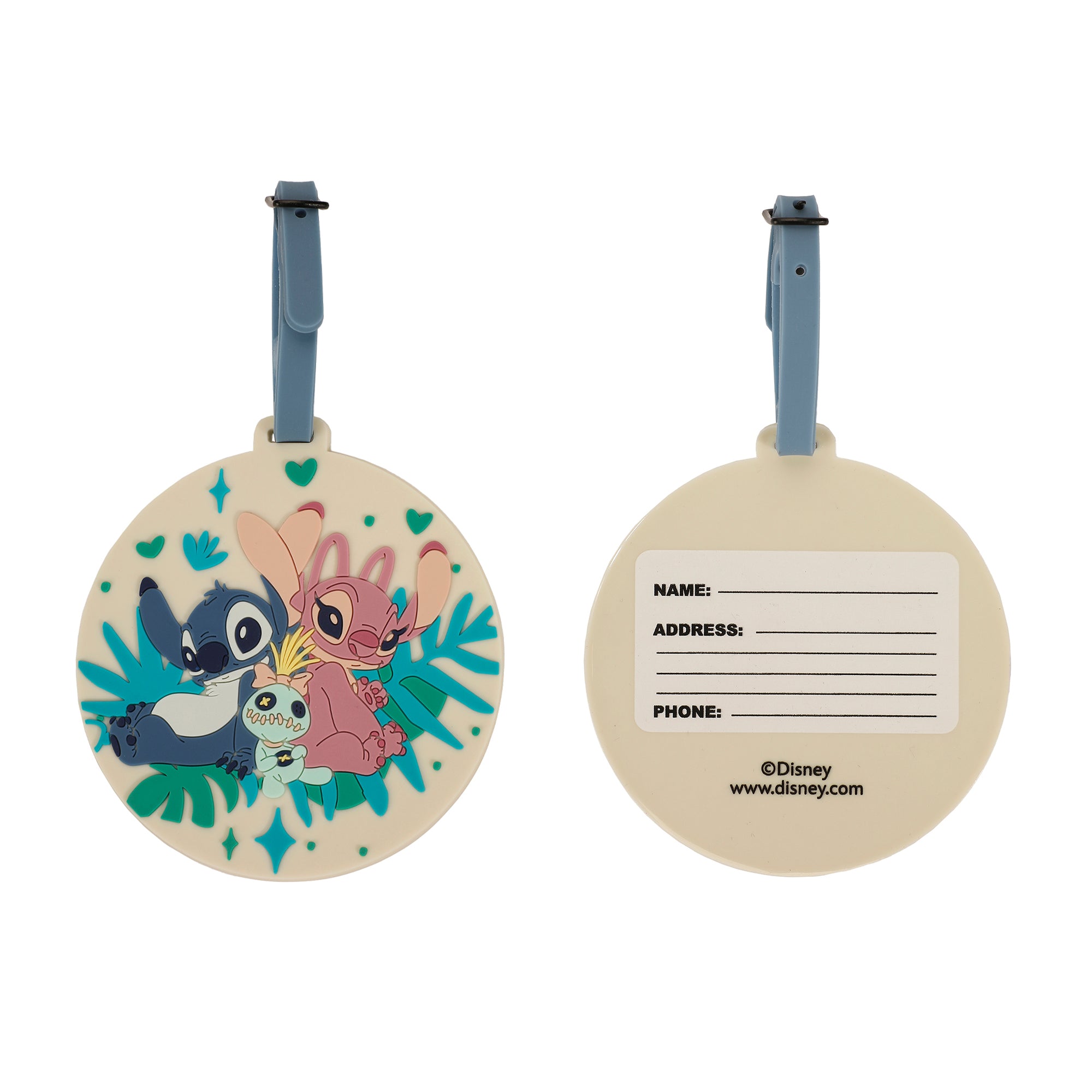 Lilo & Stitch Angel & Stitch Tropical Character Print 2-Piece Passport Set