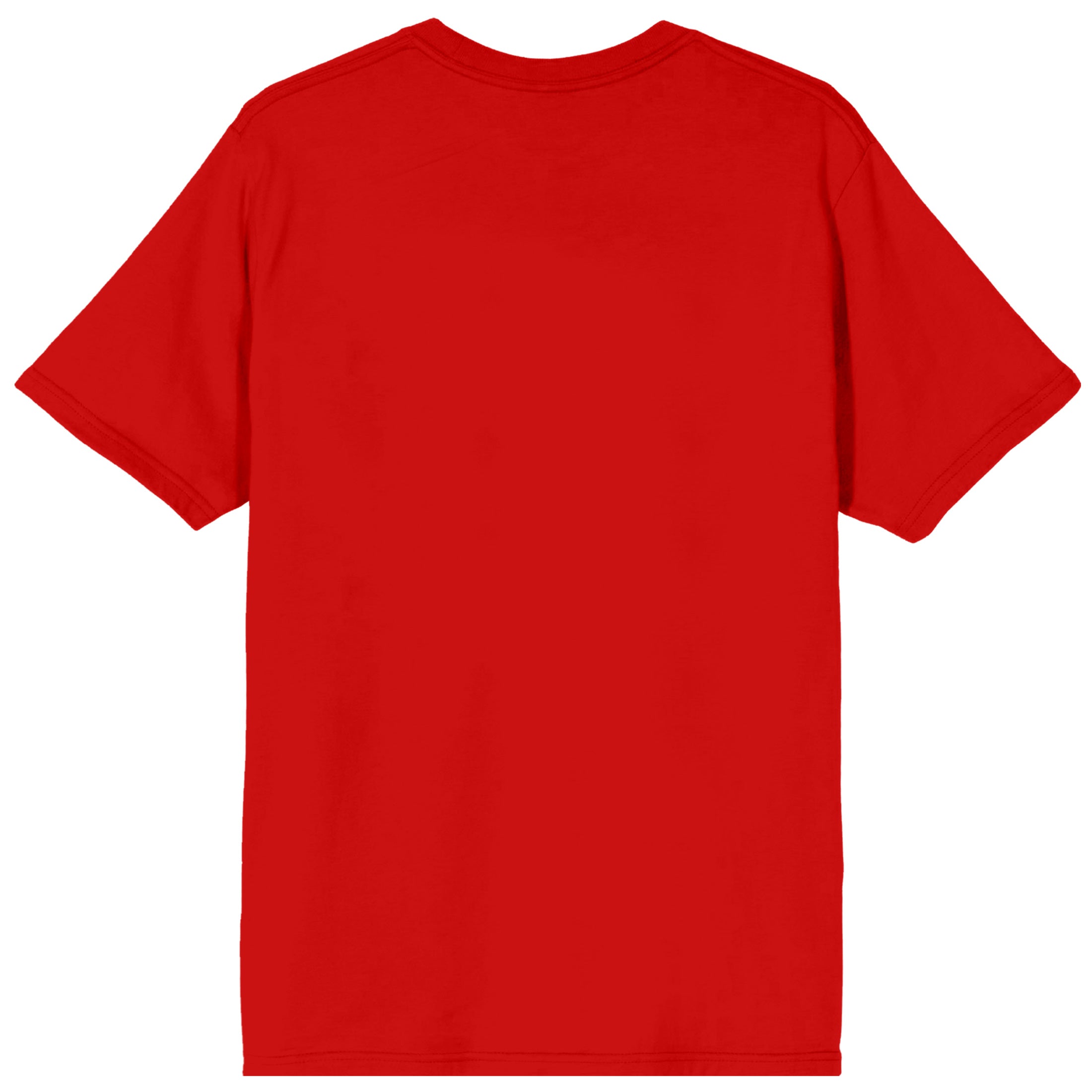 Beetlejuice Movie Dantes Inferno Room Mens Red Graphic Tee