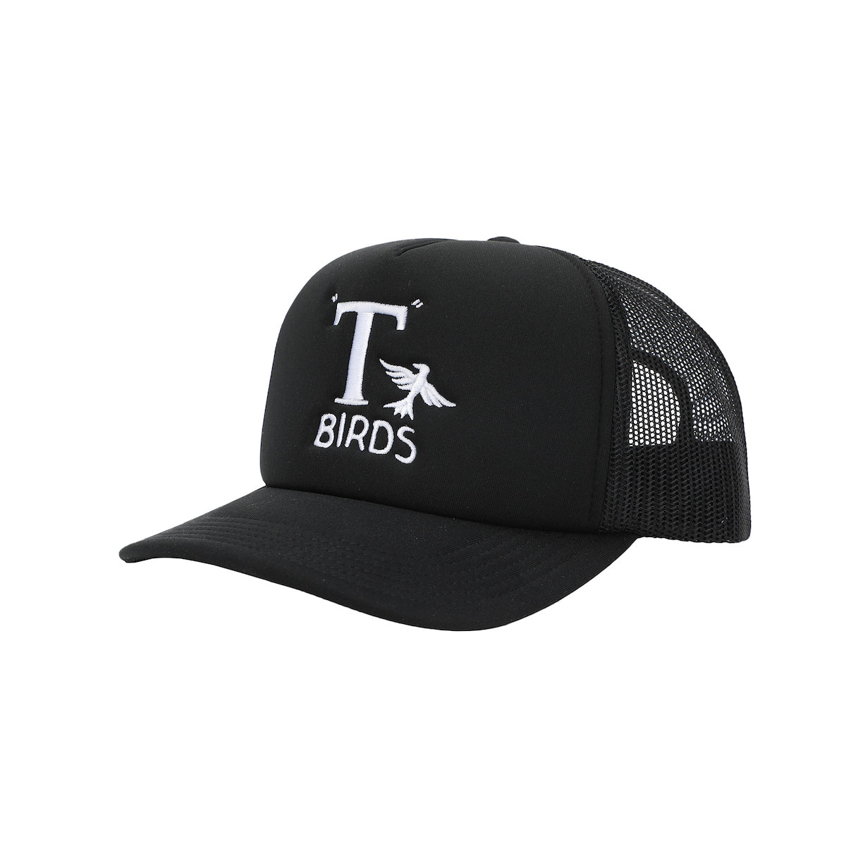 Grease T-Birds Logo Black Trucker Hat