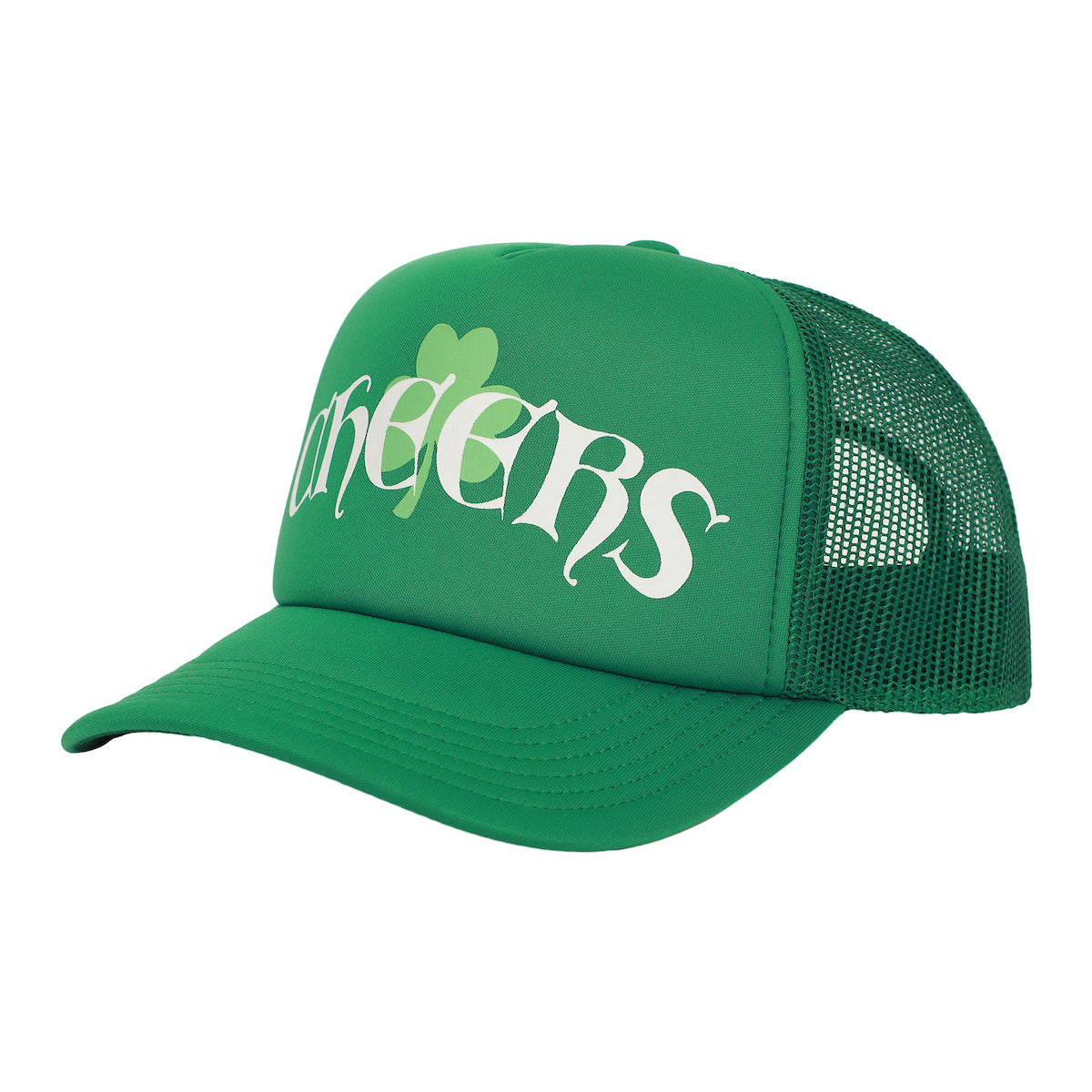 St. Patrick's Day Cheers Green Trucker Hat