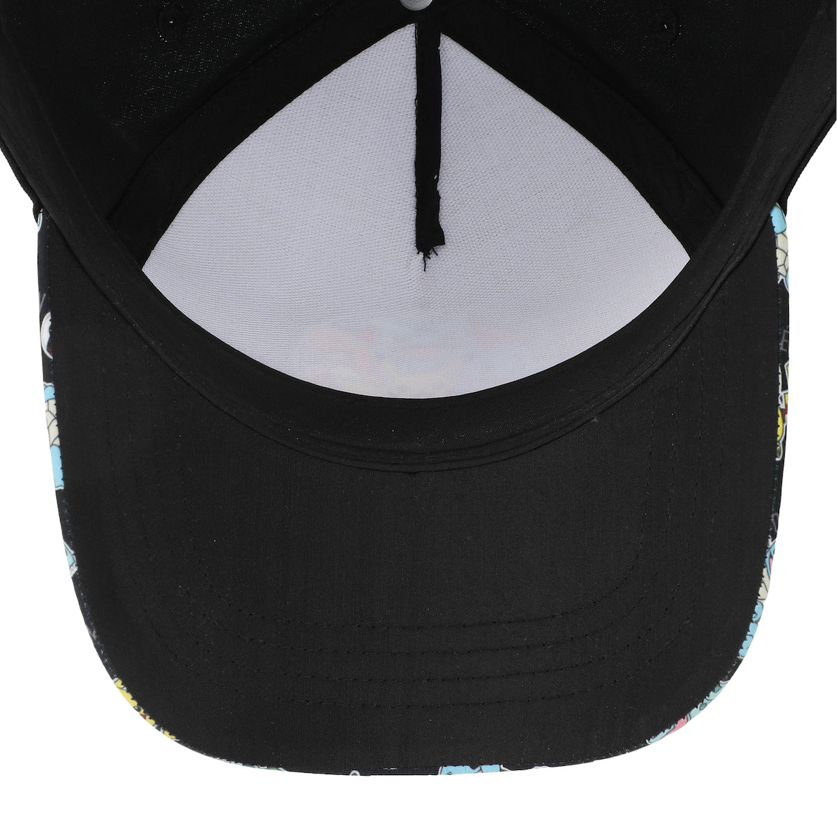 Pokémon Starters Youth Black 5 Panel Curved Brim Hat