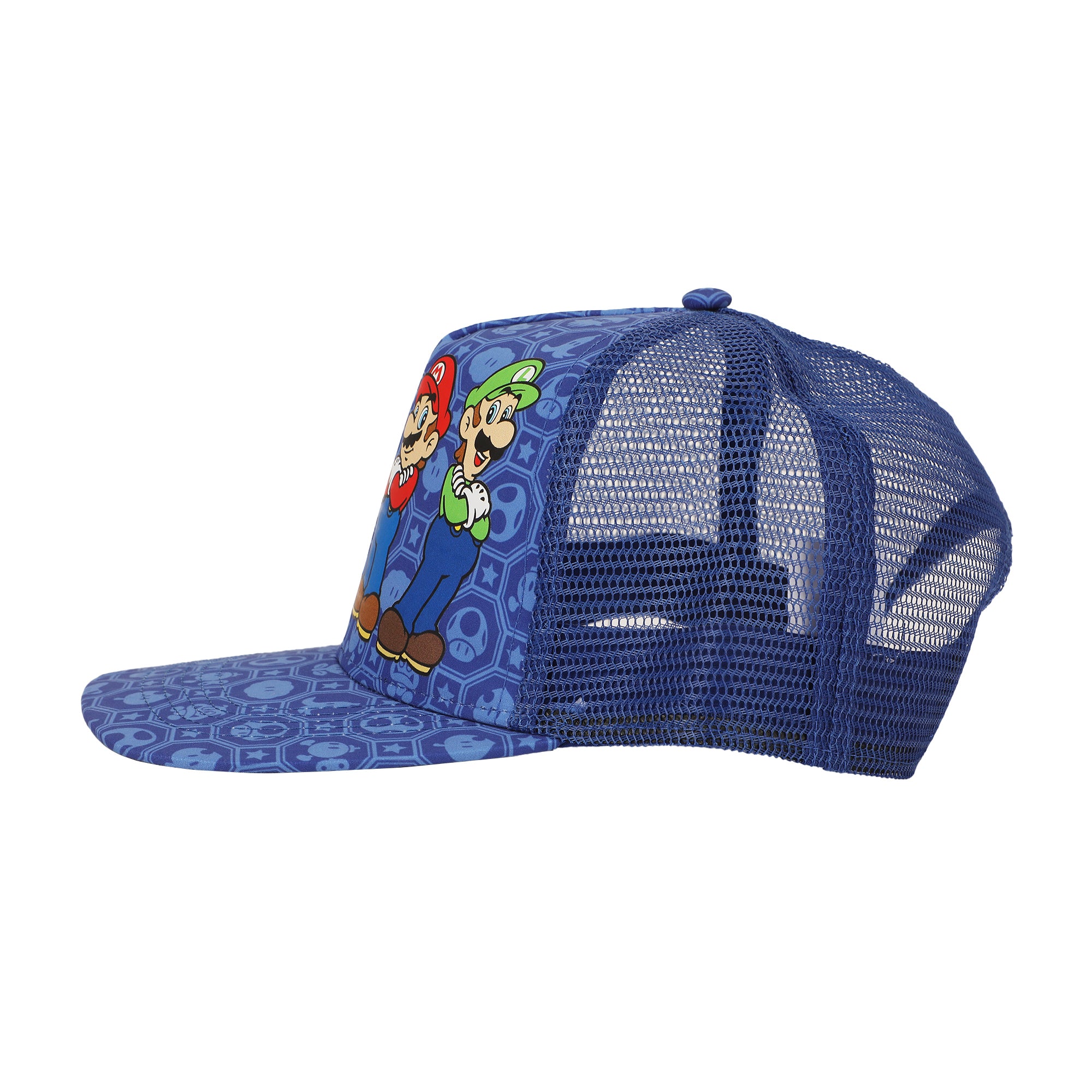 Super Mario Bros Mario & Luigi Trucker Hat