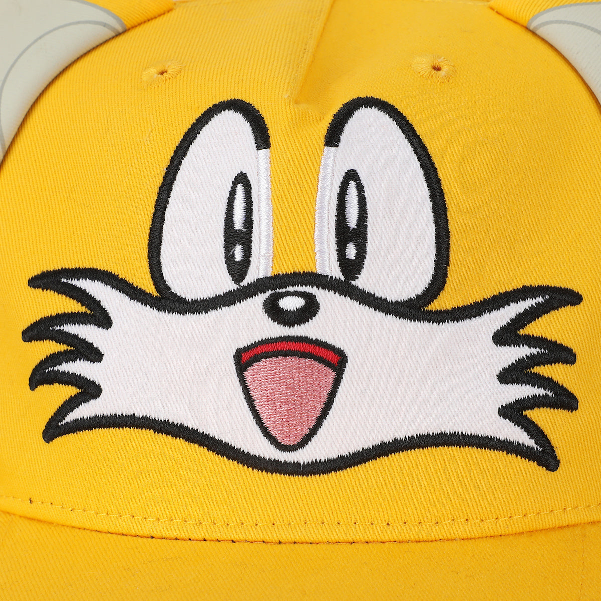 Sonic The Hedgehog Big Face Tails Youth Orange Snapback Hat