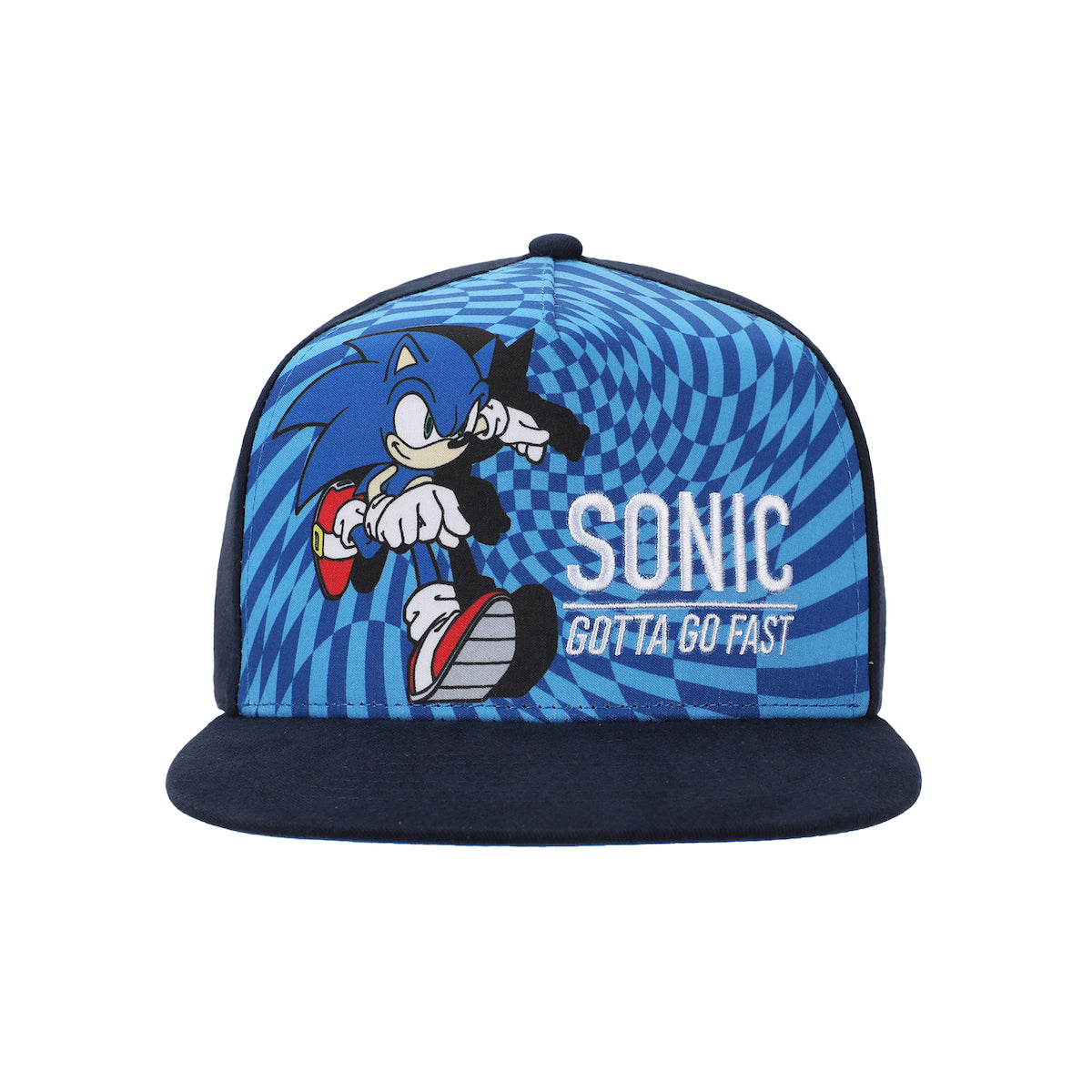 Sonic The Hedgehog Gotta Go Fast Youth Blue Snapback Hat
