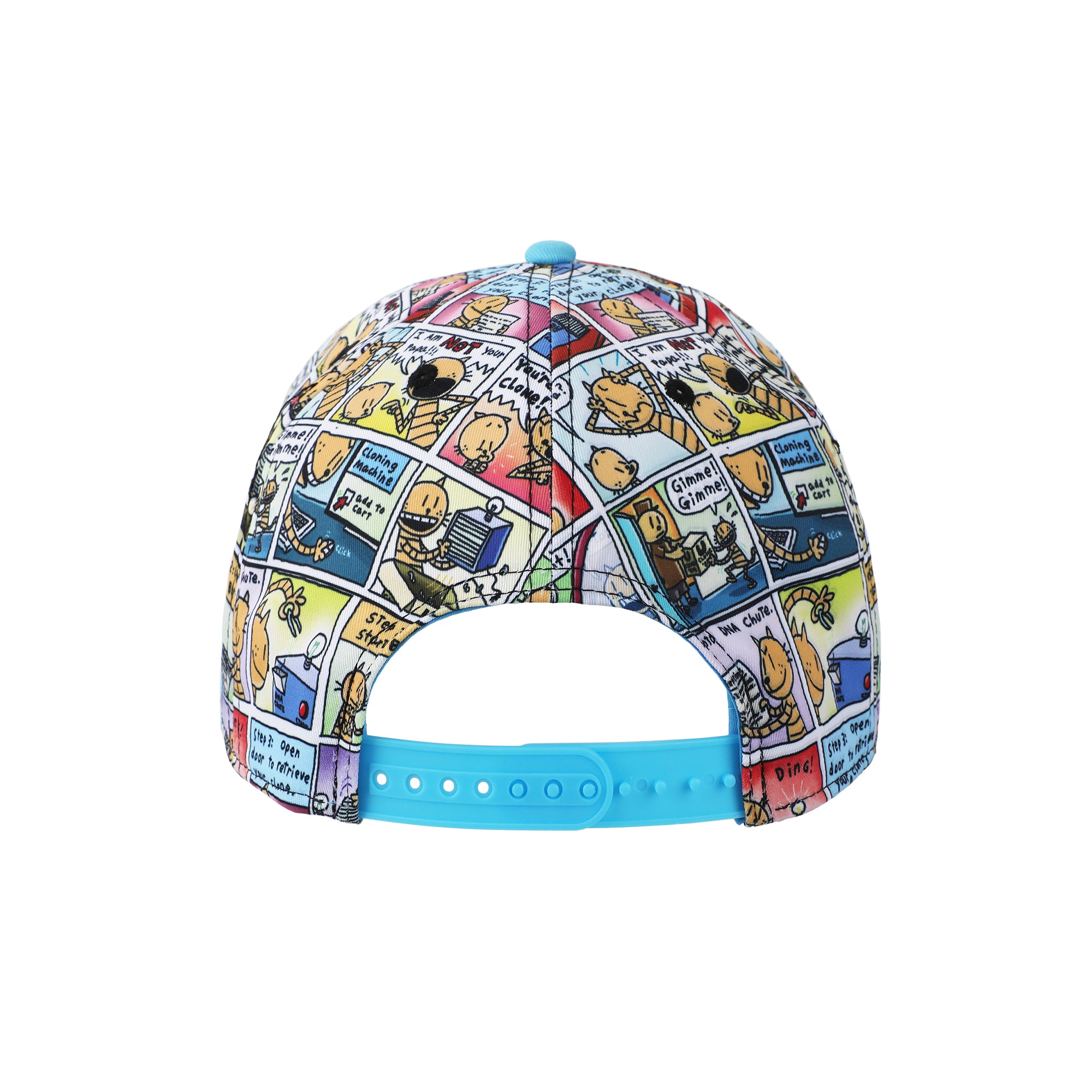 Dog Man Comic Panels Youth Snapback Hat