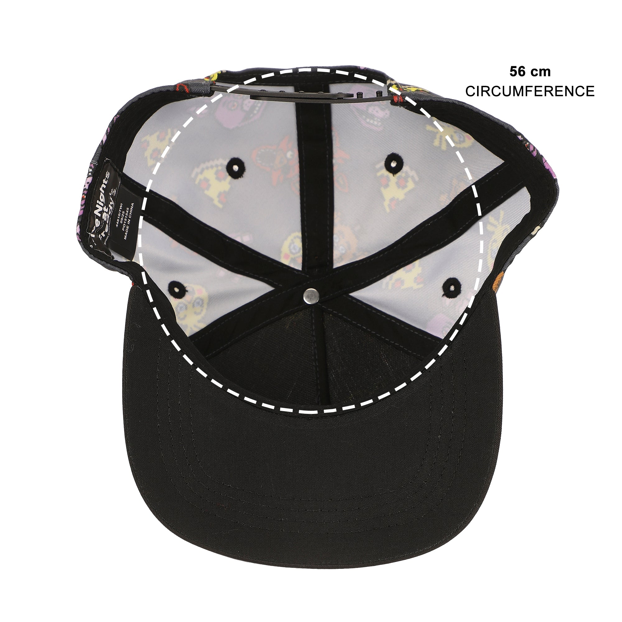 Five Nights At Freddy's Characters & Pizza All-Over Print Traditional Adjustable Hat