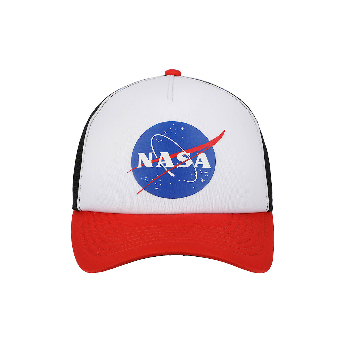 NASA Logo Red & White Trucker Hat