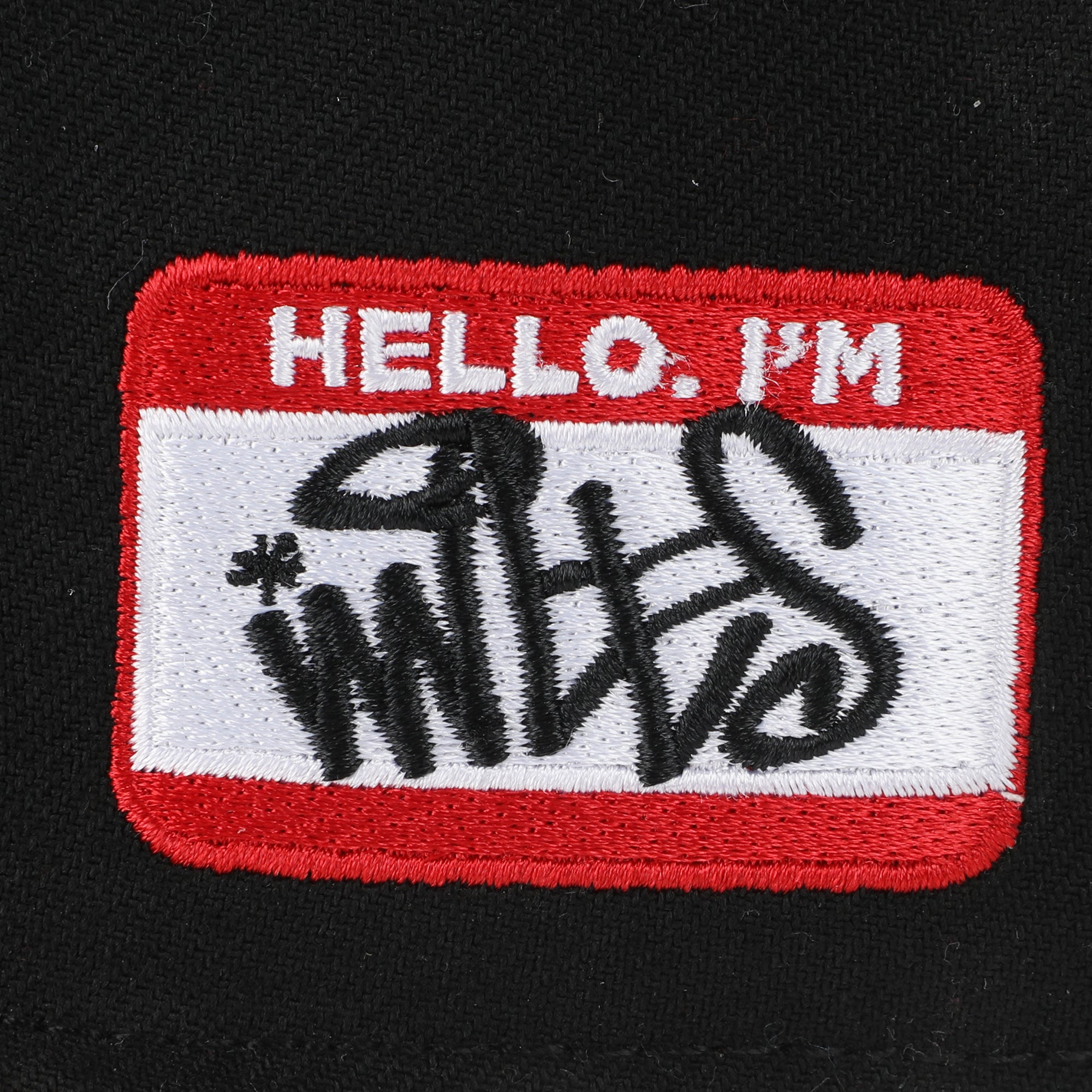 Spider-Man Into The Spider-Verse Miles Morales Logo Adult Black Snapback Cap