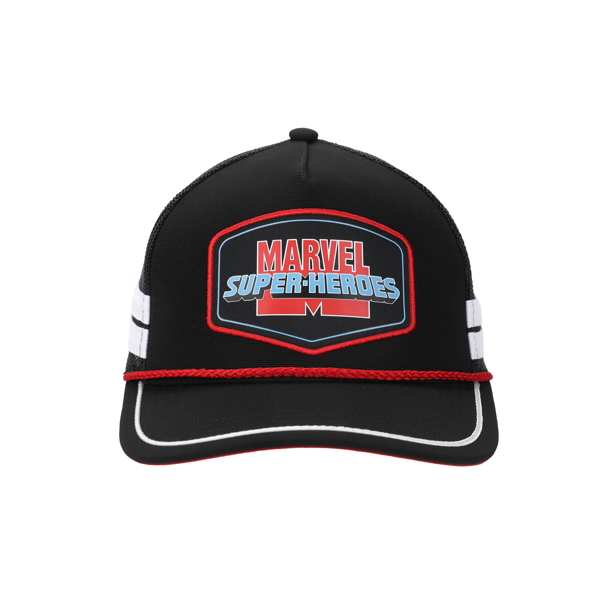 Marvel Super-Heroes Adult Black Trucker Hat