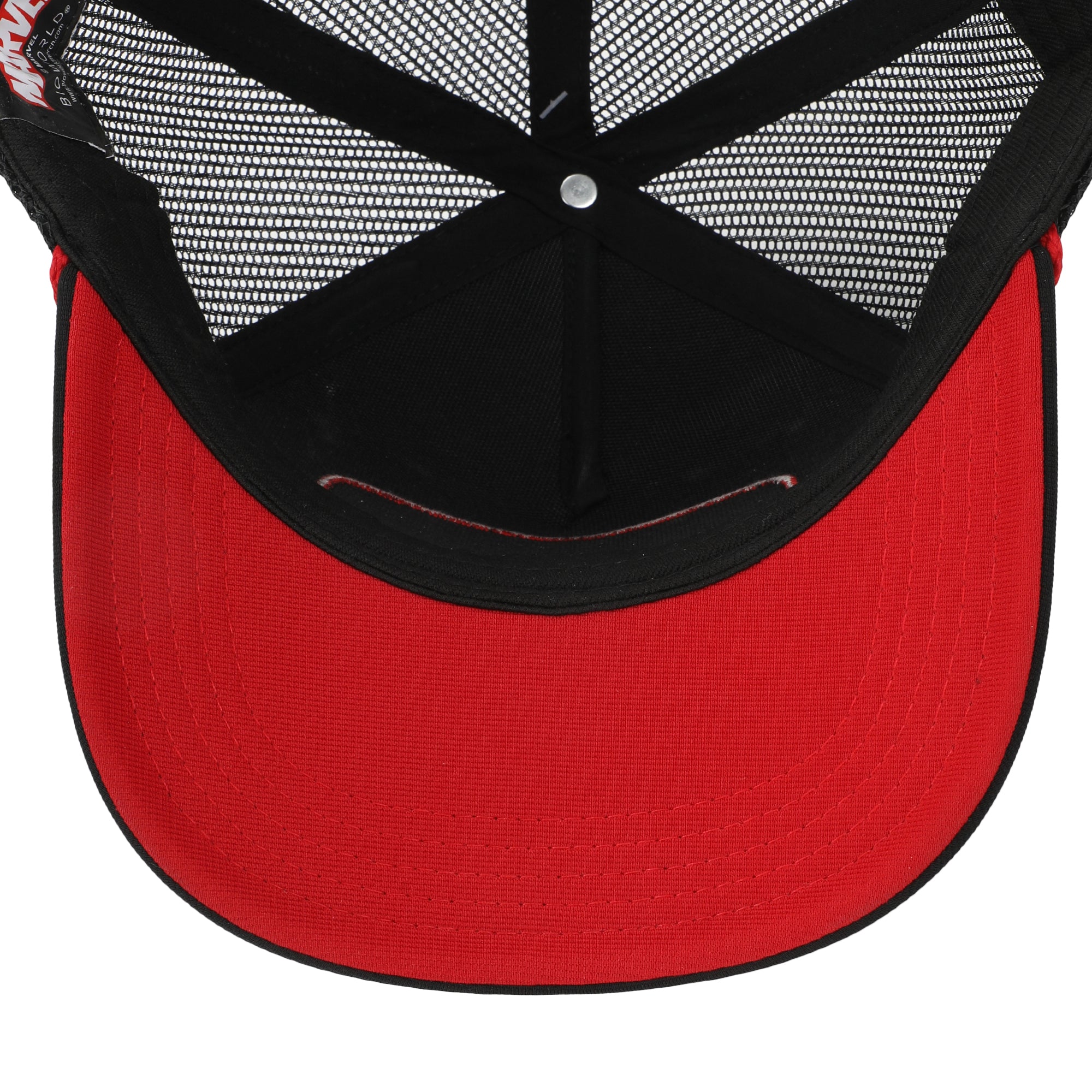 Marvel Super-Heroes Adult Black Trucker Hat