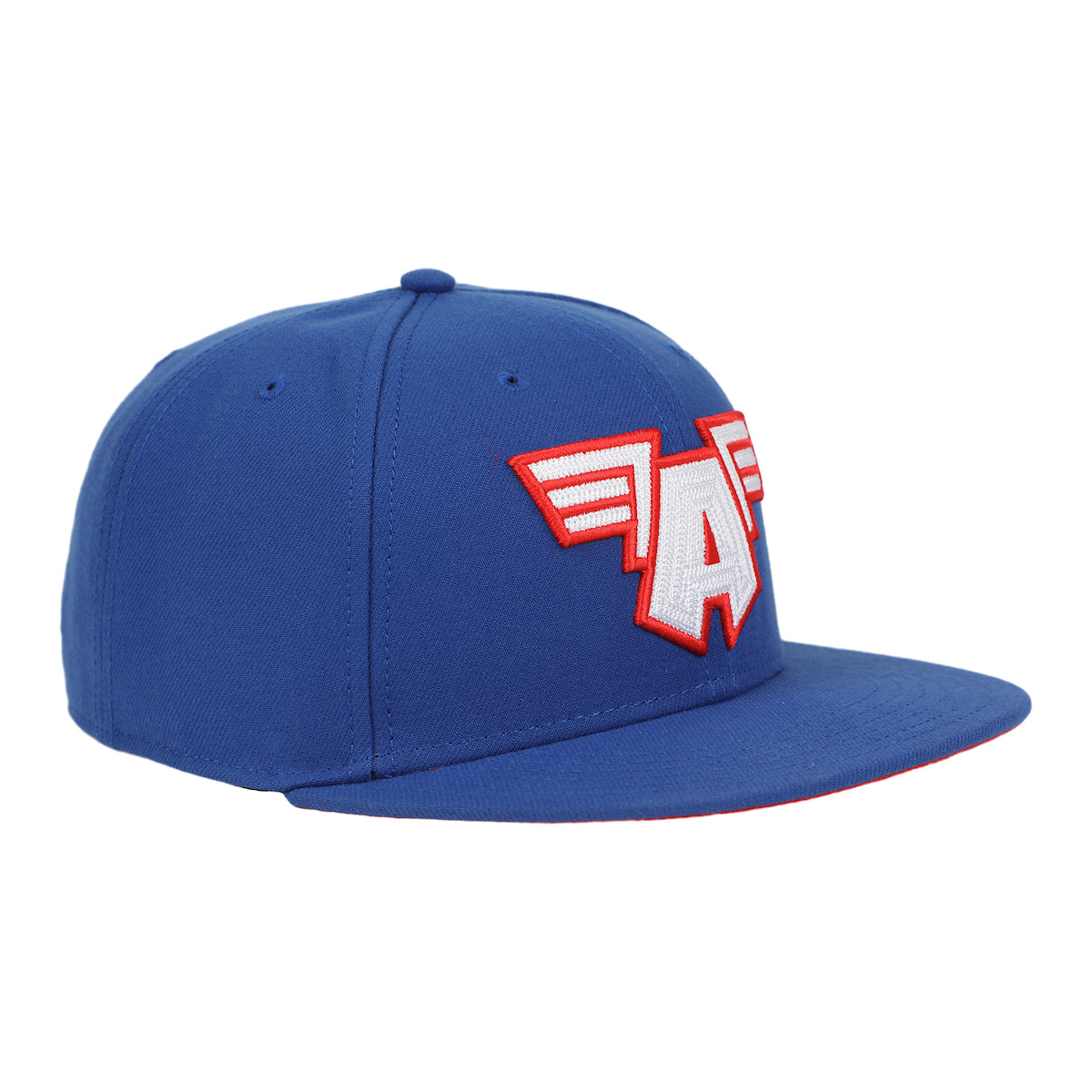 Marvel Universe Captain America A Logo Blue Snapback Hat-OSFA