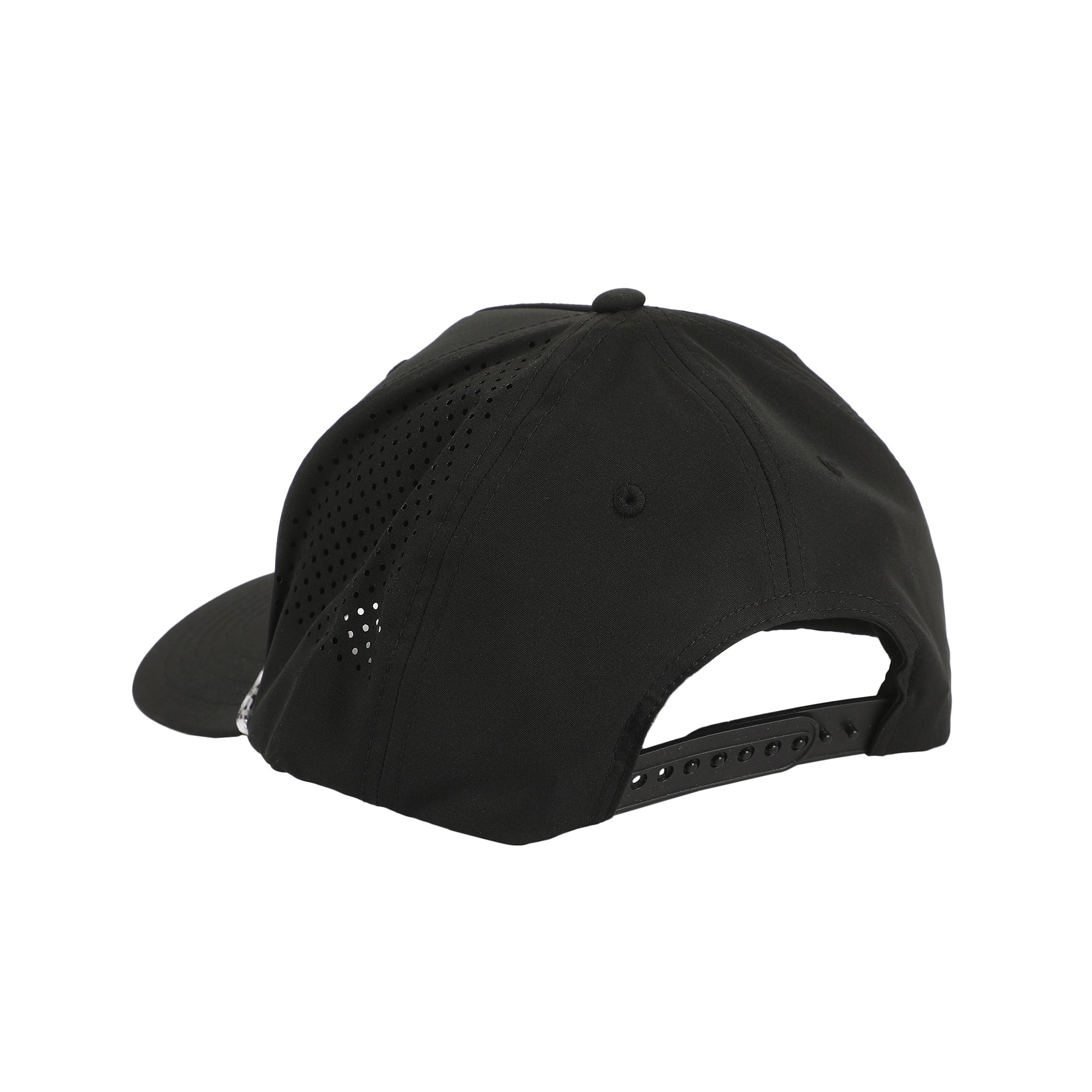 Happy Gilmore "Just Tap It In" Woven Patch On A 5 Panel Perforated Performance Sb Snapback