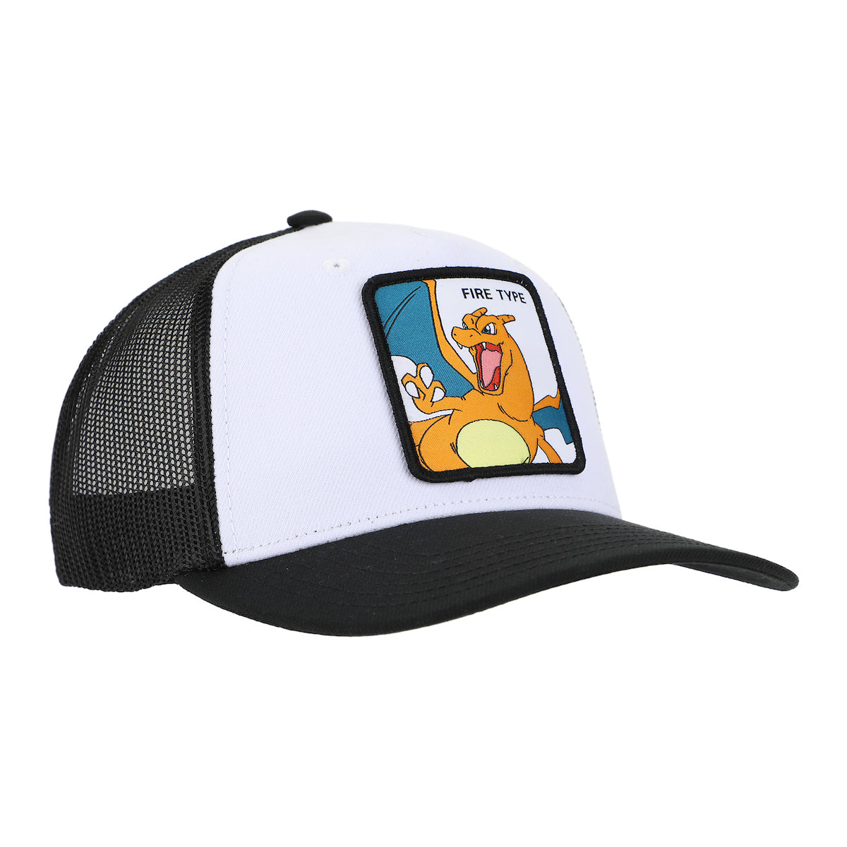 Pokemon Charizard White Trucker Hat