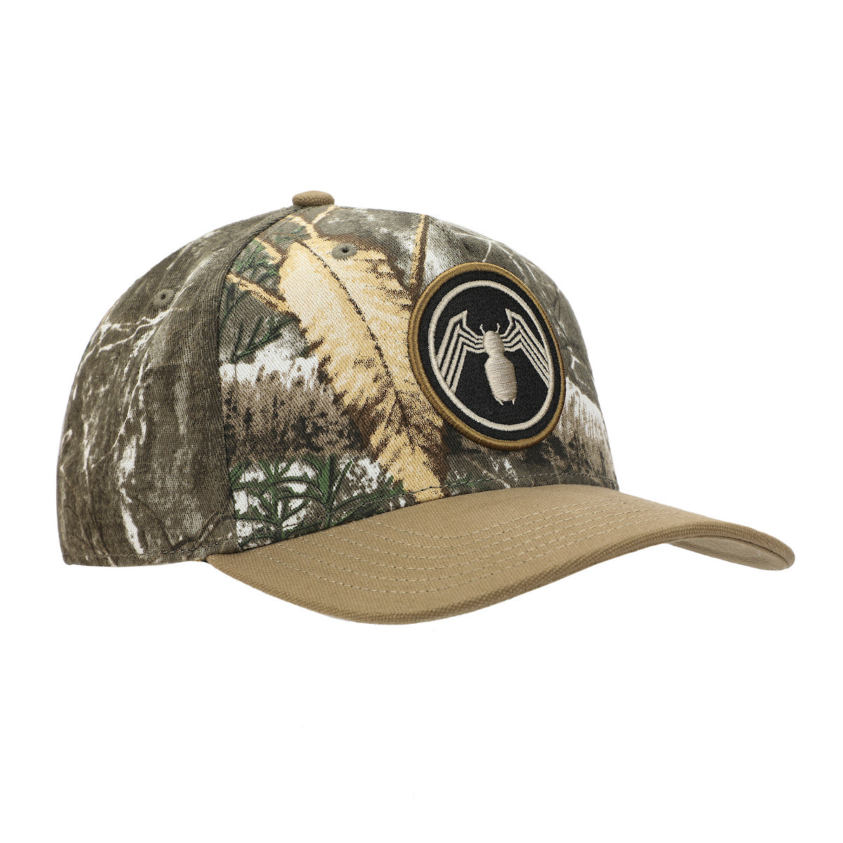 Venom Embroidered 3D Logo Camouflage Snapback Hat