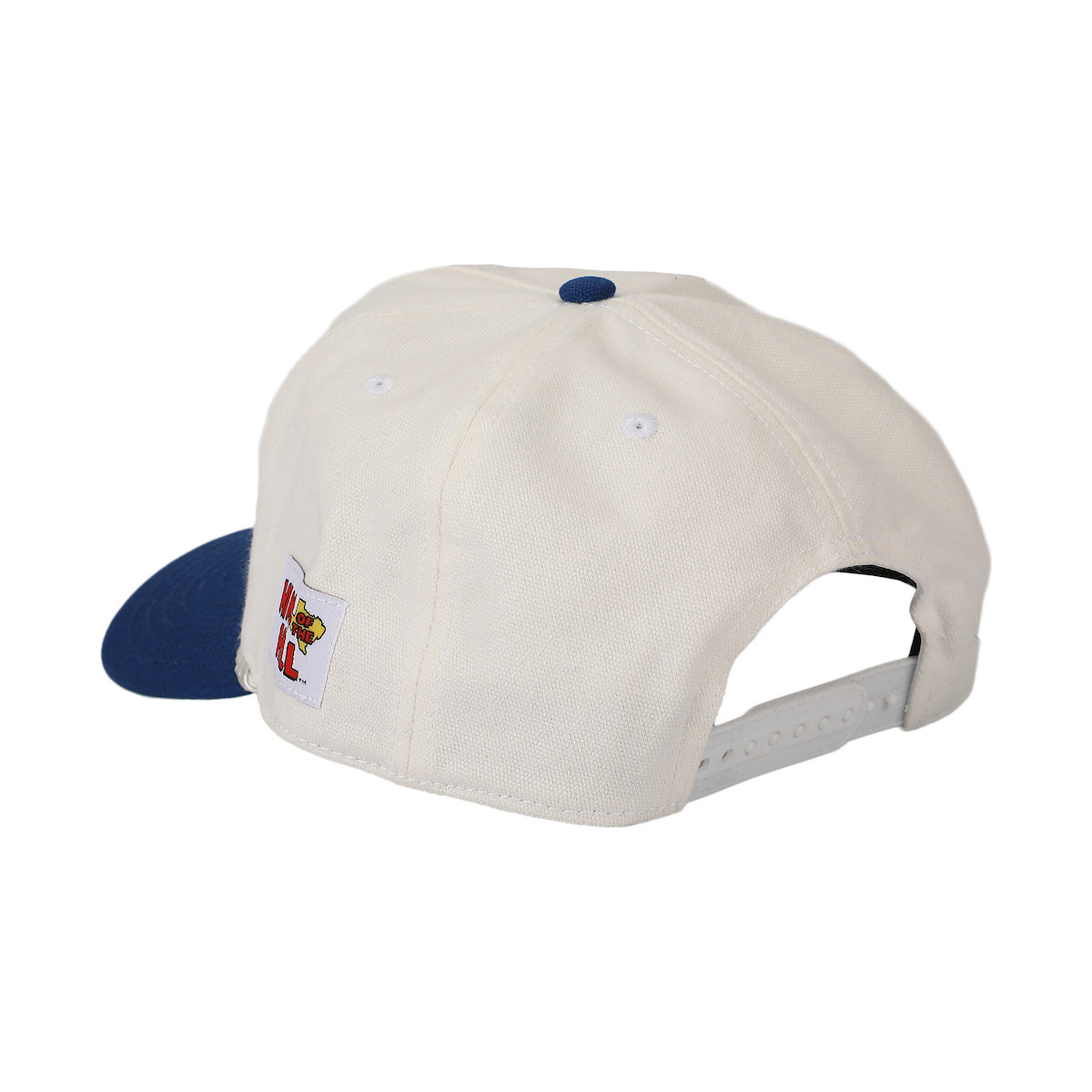 King Of The Hill Strickland Propane White & Blue Retro Grandpa Snapback Hat