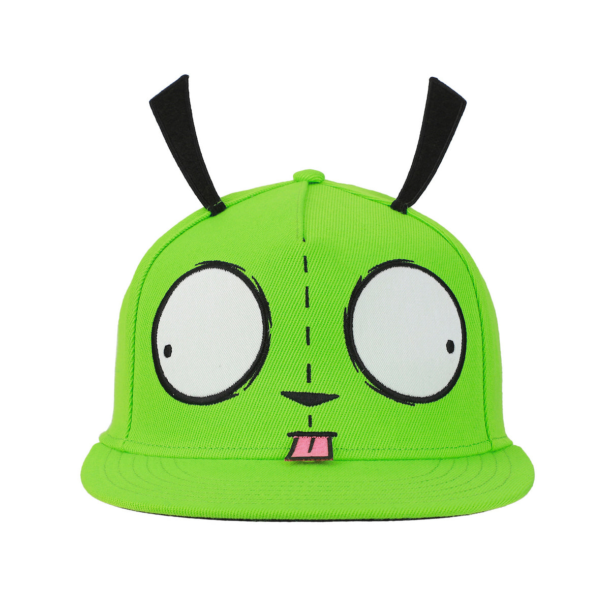 Invader Zim Gir Big Face Green Snapback Hat