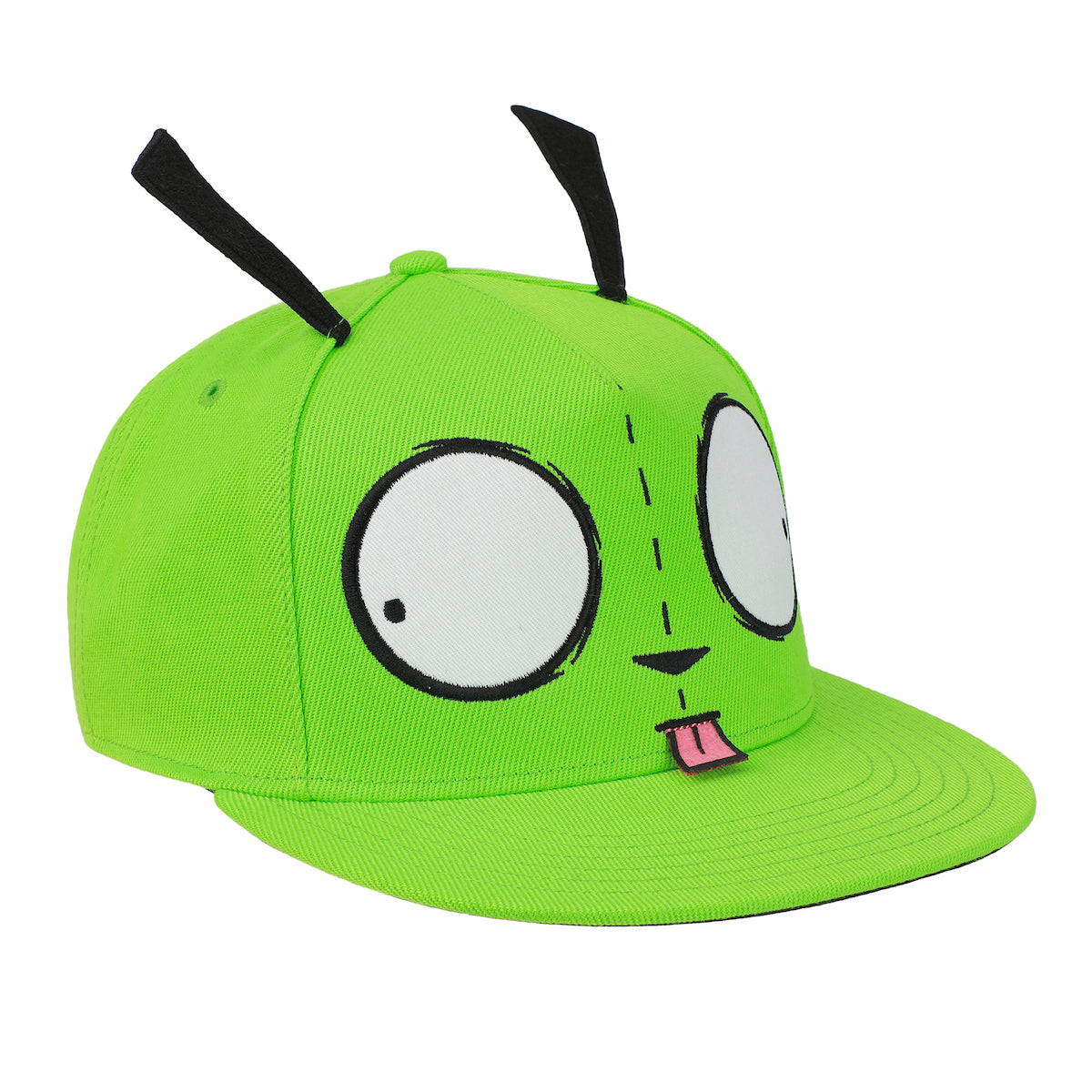 Invader Zim Gir Big Face Green Snapback Hat
