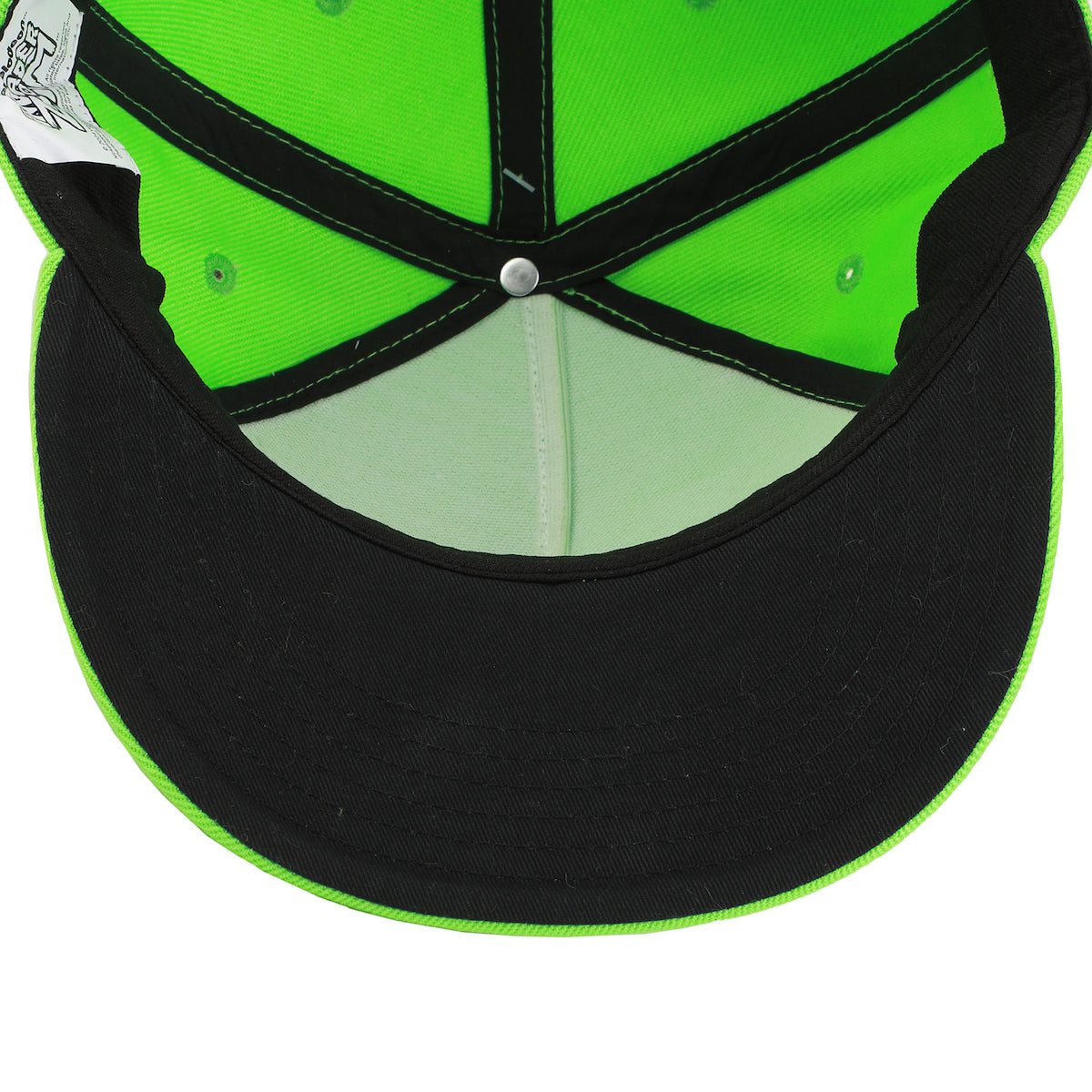 Invader Zim Gir Big Face Green Snapback Hat
