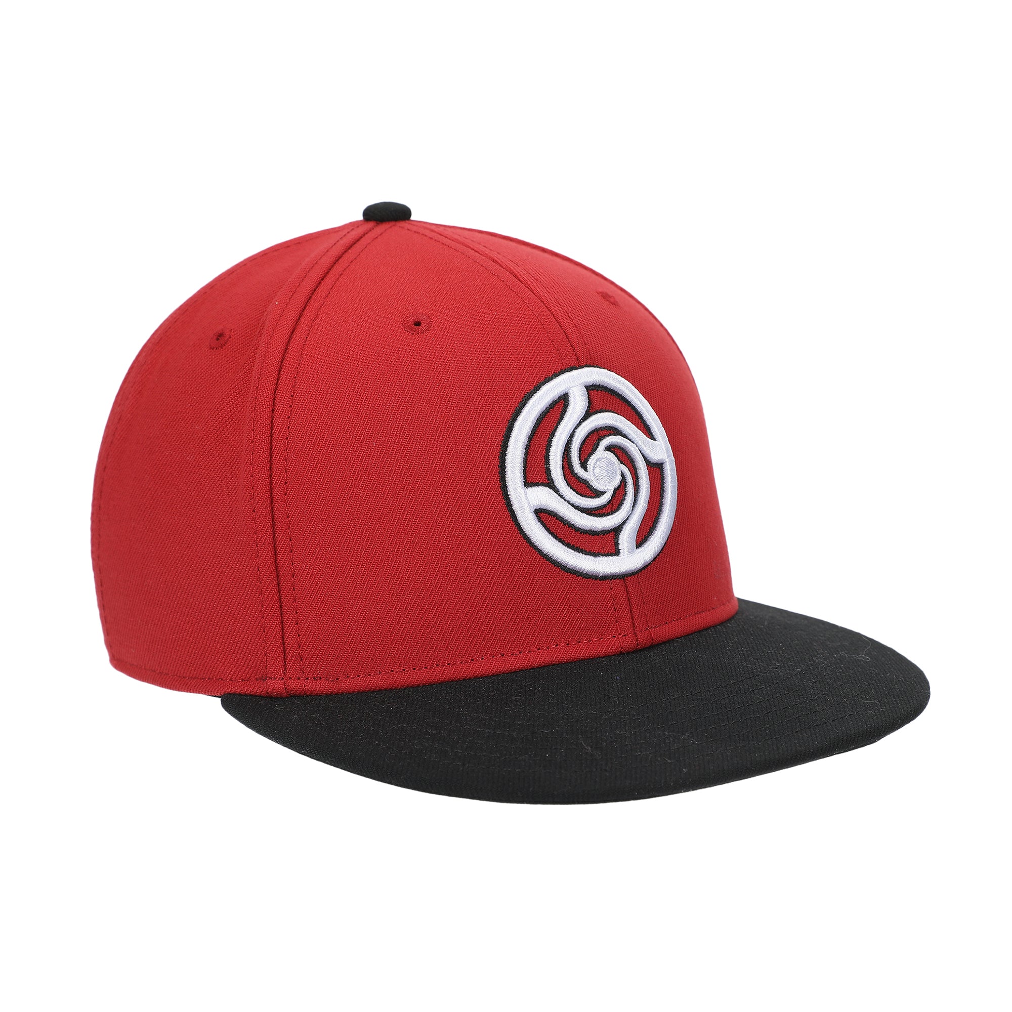 Jujutsu Kaisen 3D Embroidered School Emblem Red & Black Snapback Hat