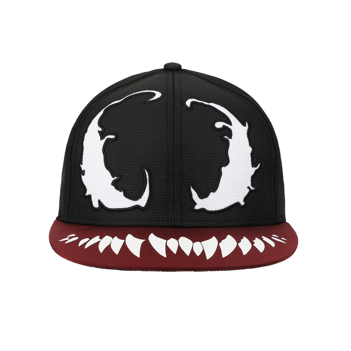 Venom Big Face Black Snapback Hat