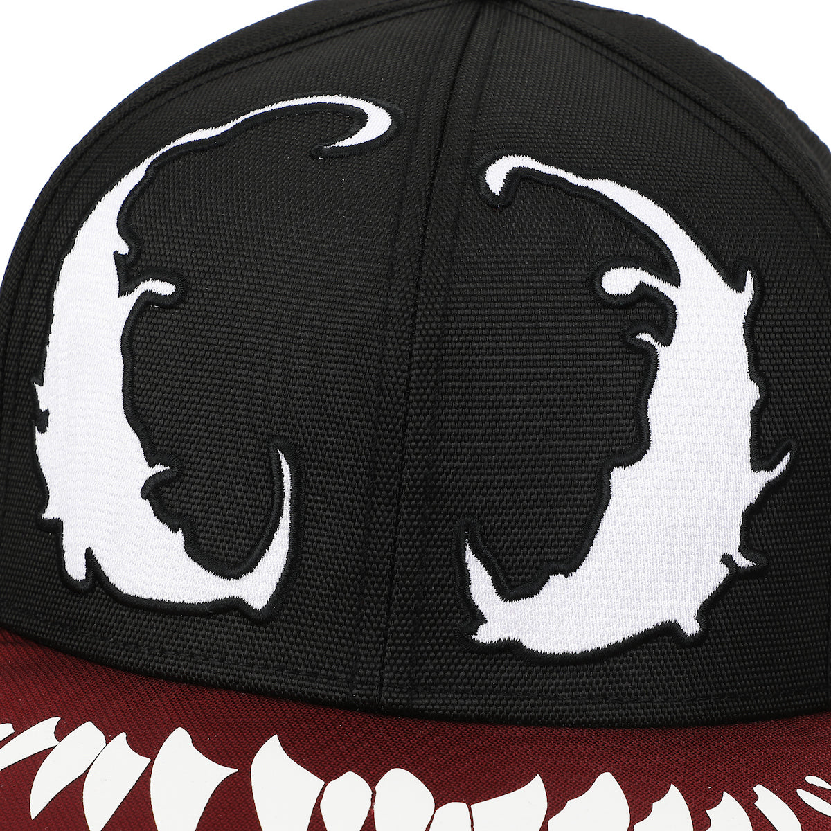 Venom Big Face Black Snapback Hat