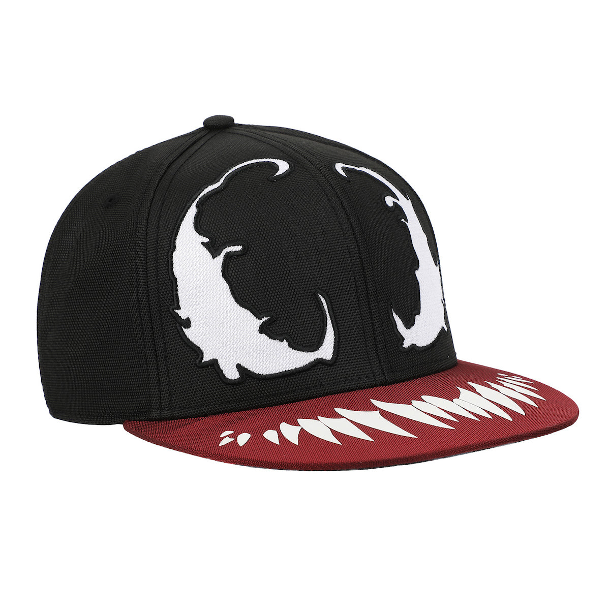 Venom Big Face Black Snapback Hat