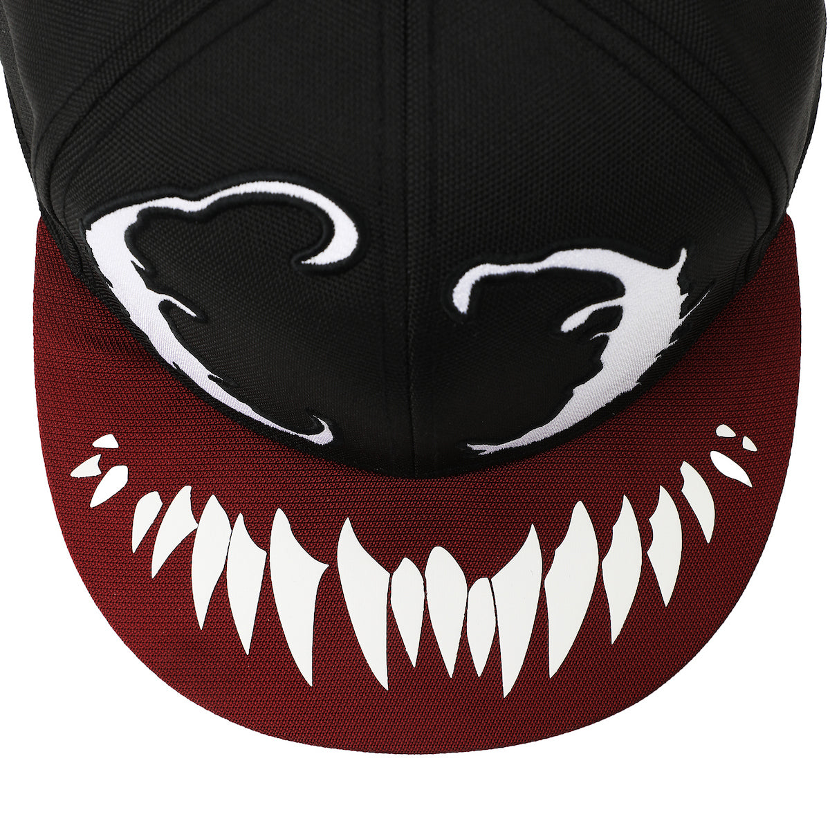 Venom Big Face Black Snapback Hat