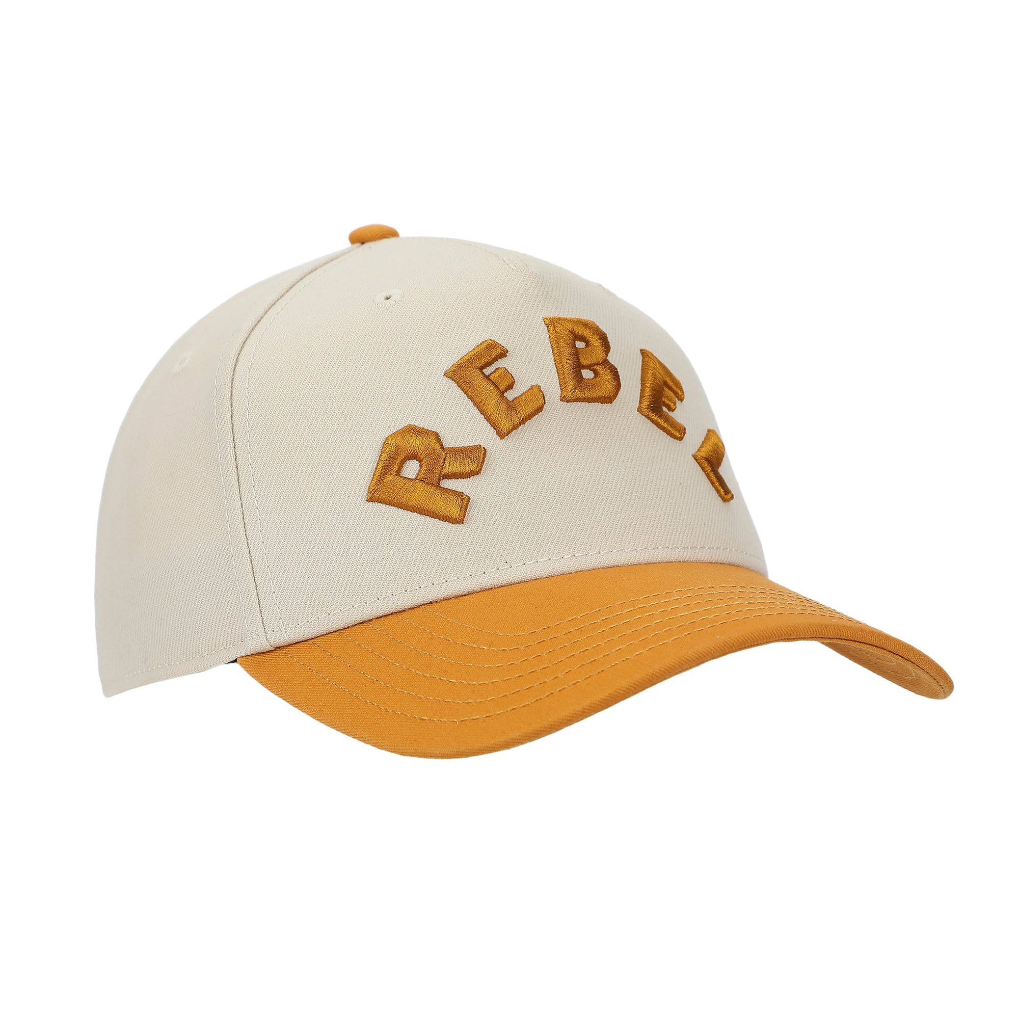 Star Wars Rebel Men's Off-white & Orange A-Frame Snapback Hat