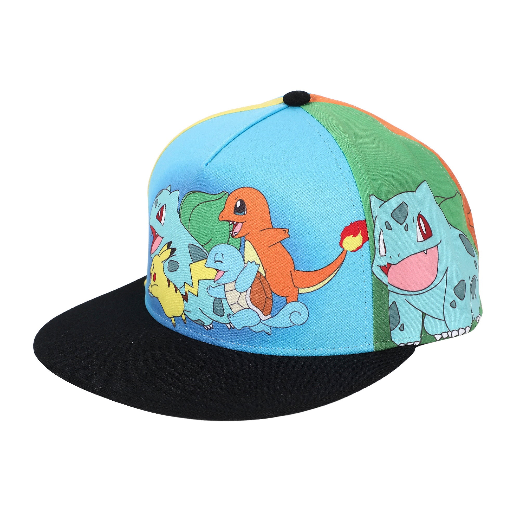 Pokemon Sublimation Print Structured Baseball Cap for Adults