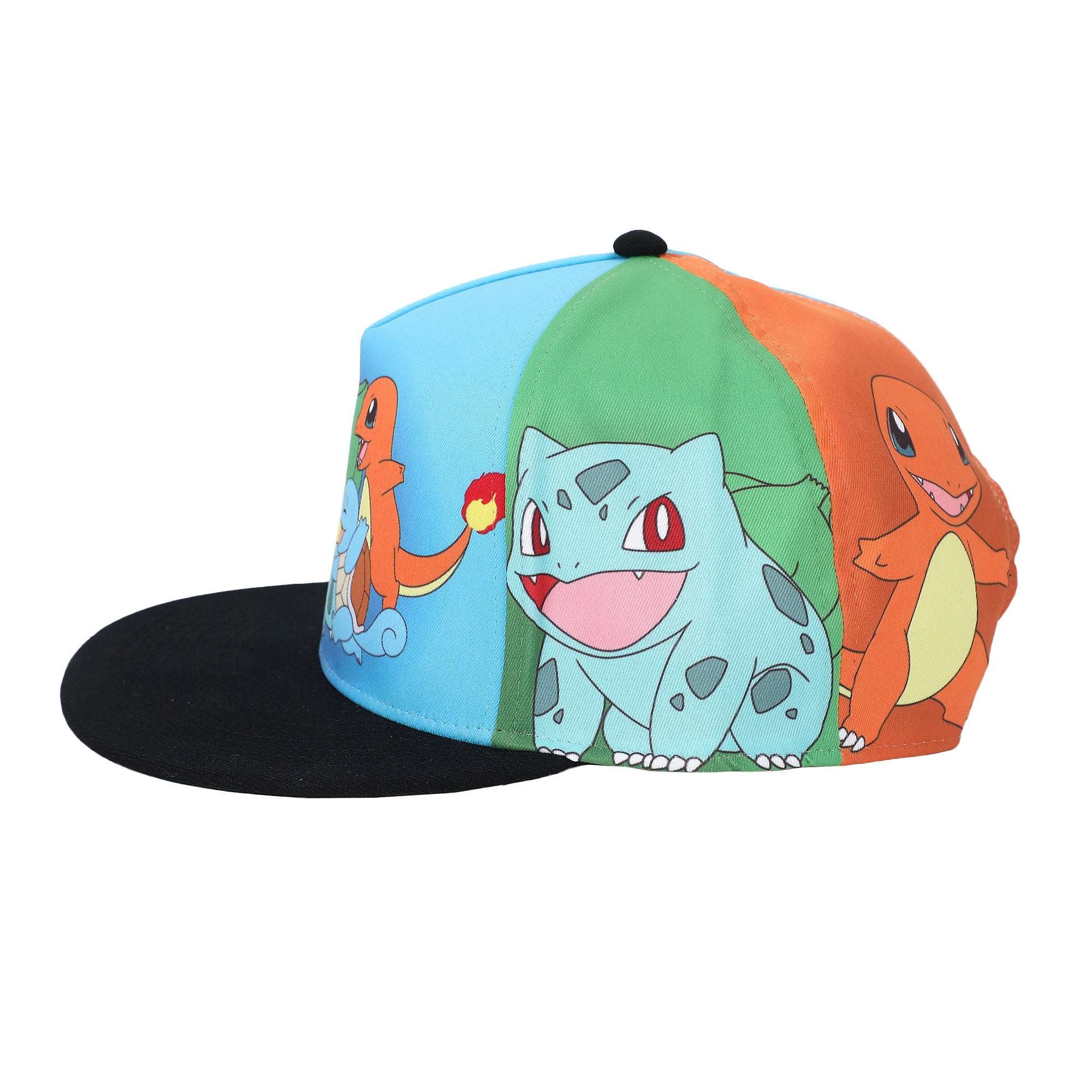 Pokemon Sublimation Print Structured Baseball Cap for Adults