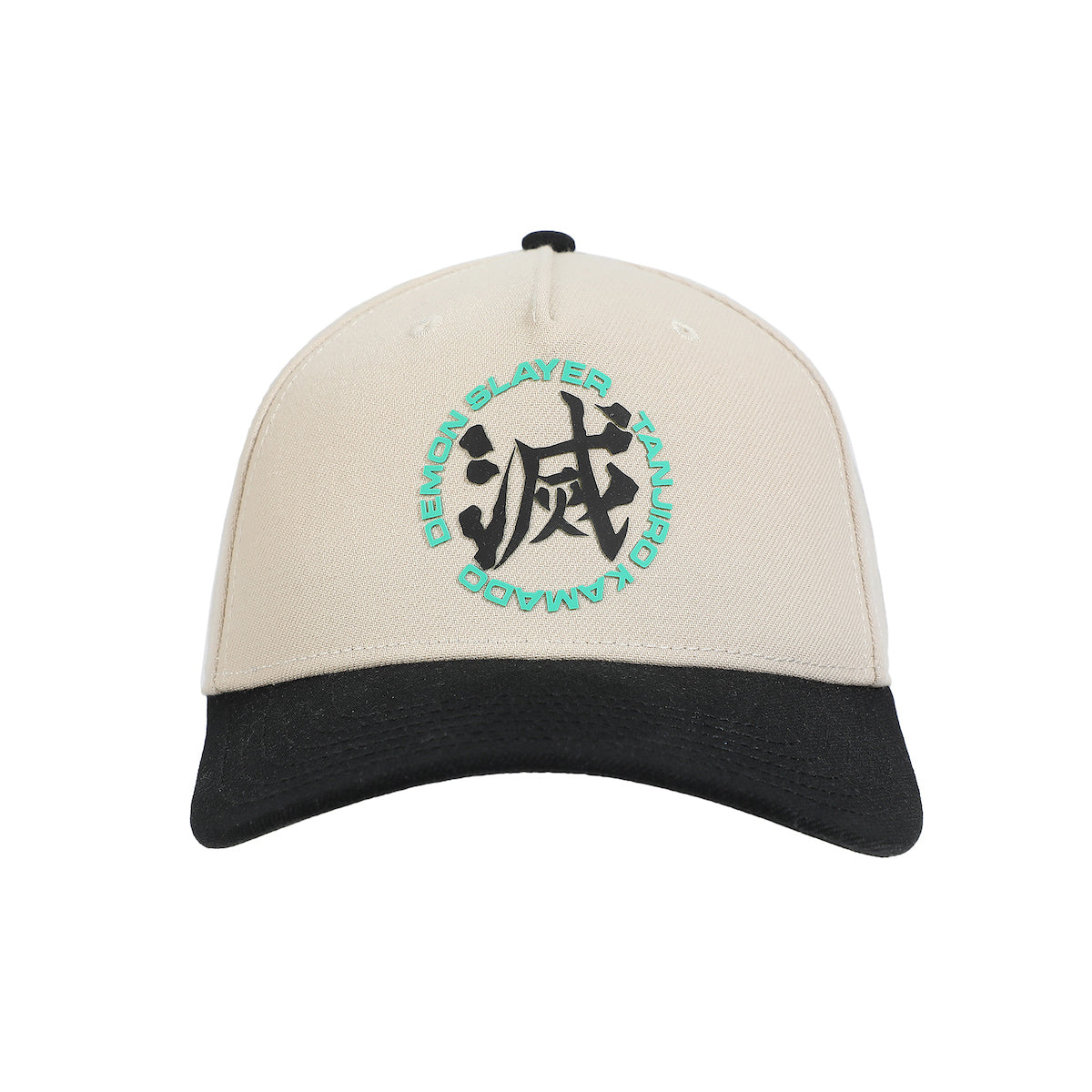 Demon Slayer Kanji White A-Frame Snapback Hat