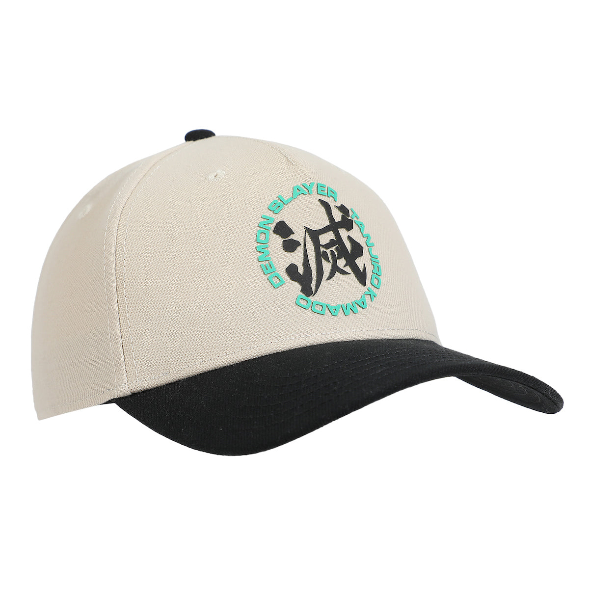 Demon Slayer Kanji White A-Frame Snapback Hat
