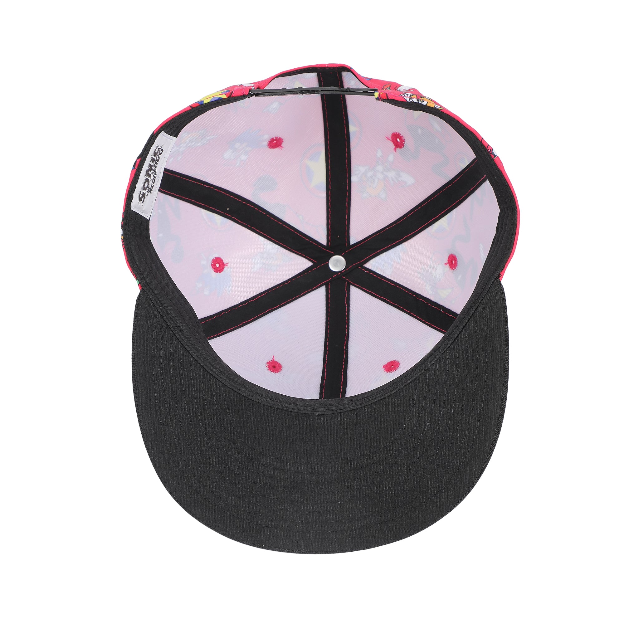 Sonic The Hedgehog Sublimated Aop Poly B15 Snapback
