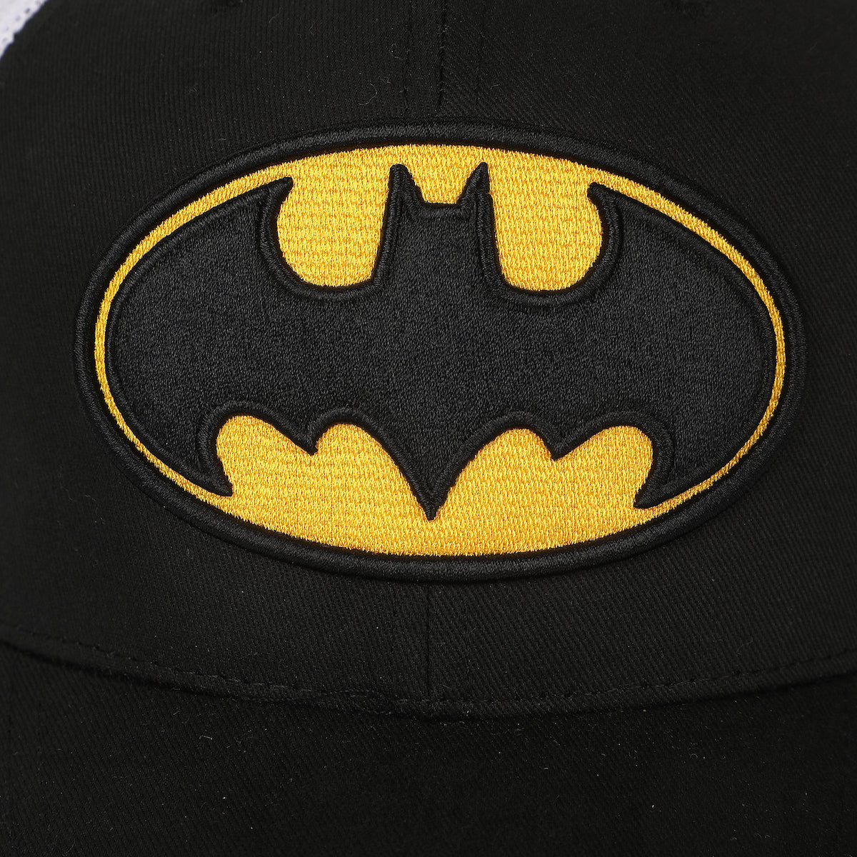Batman Embroidered Logo Black Trucker Hat