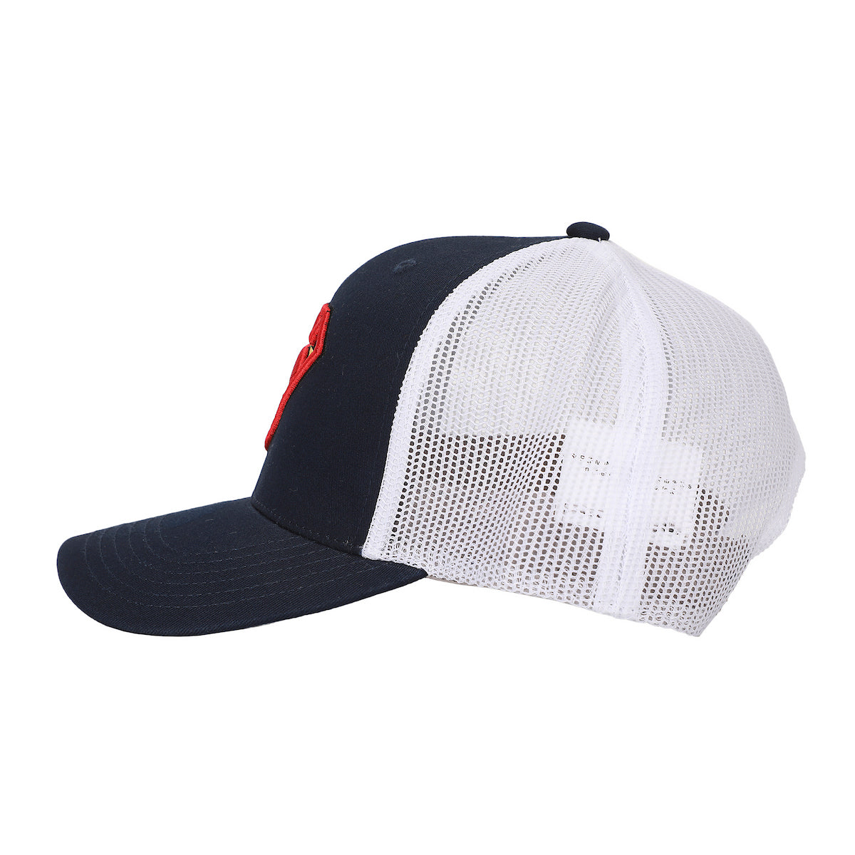 Superman 3D Embroidered Logo Navy Trucker Hat